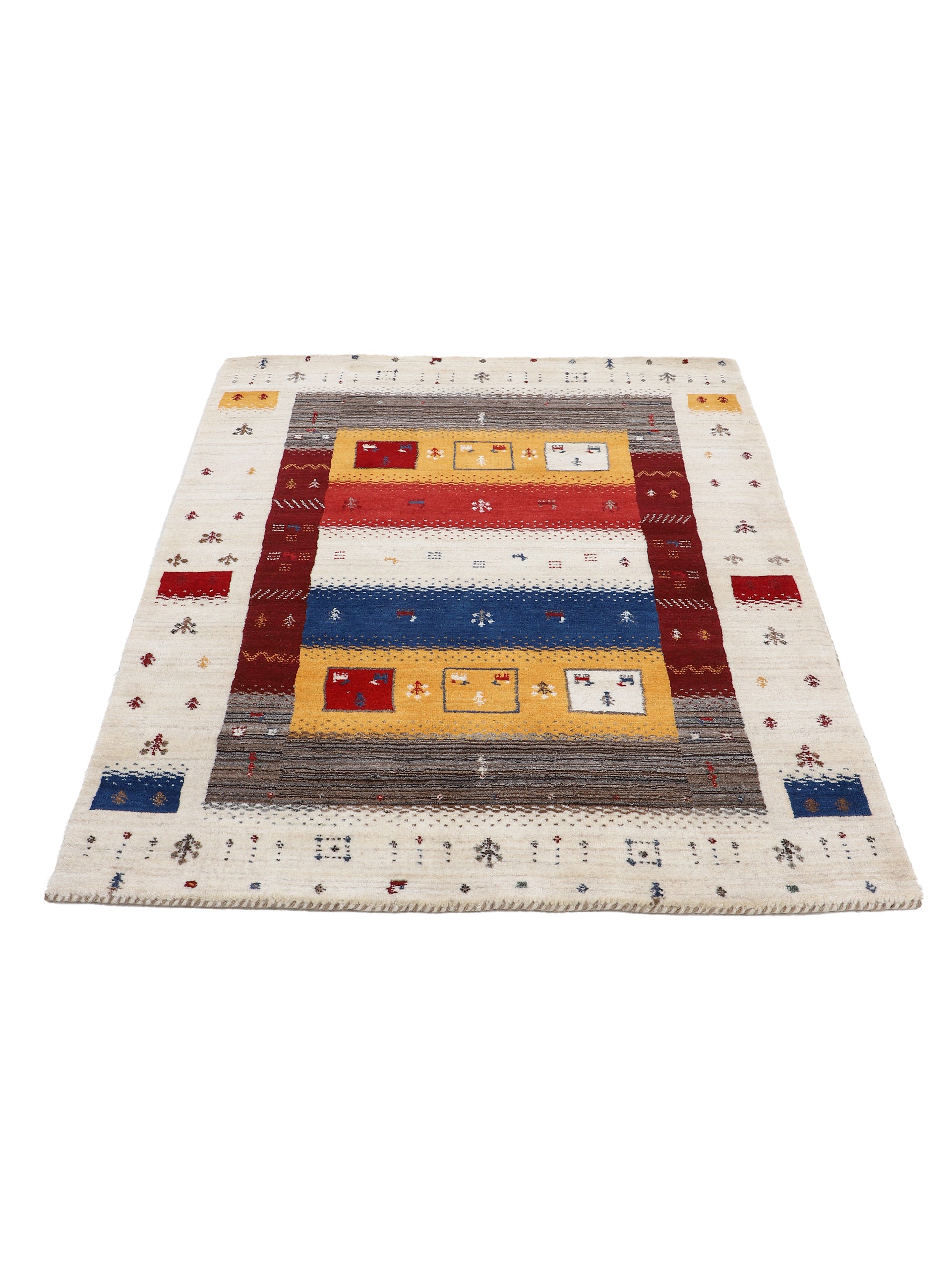 Wollteppich Gabbeh Soni Multi