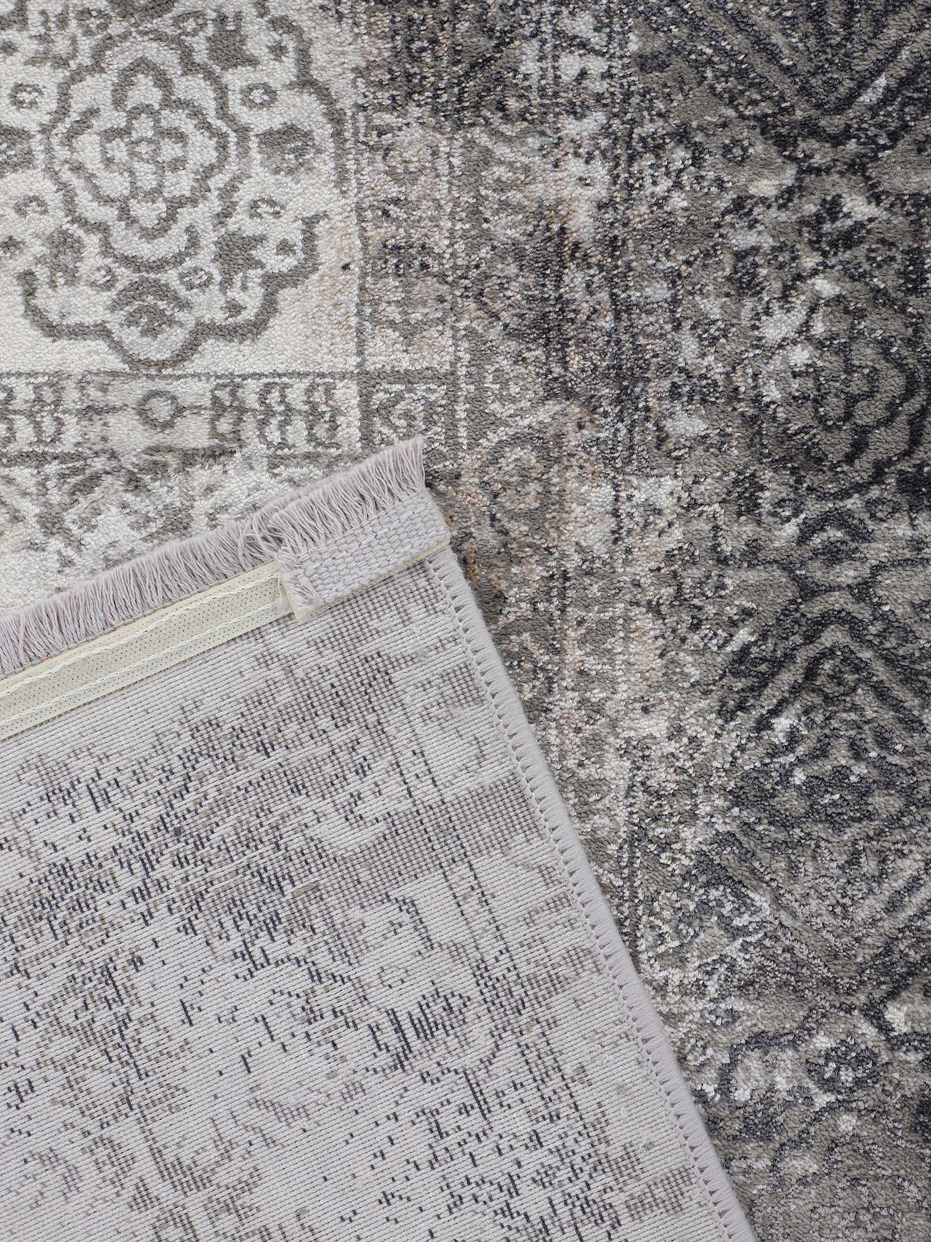 Vintage Teppich Liyath Grau