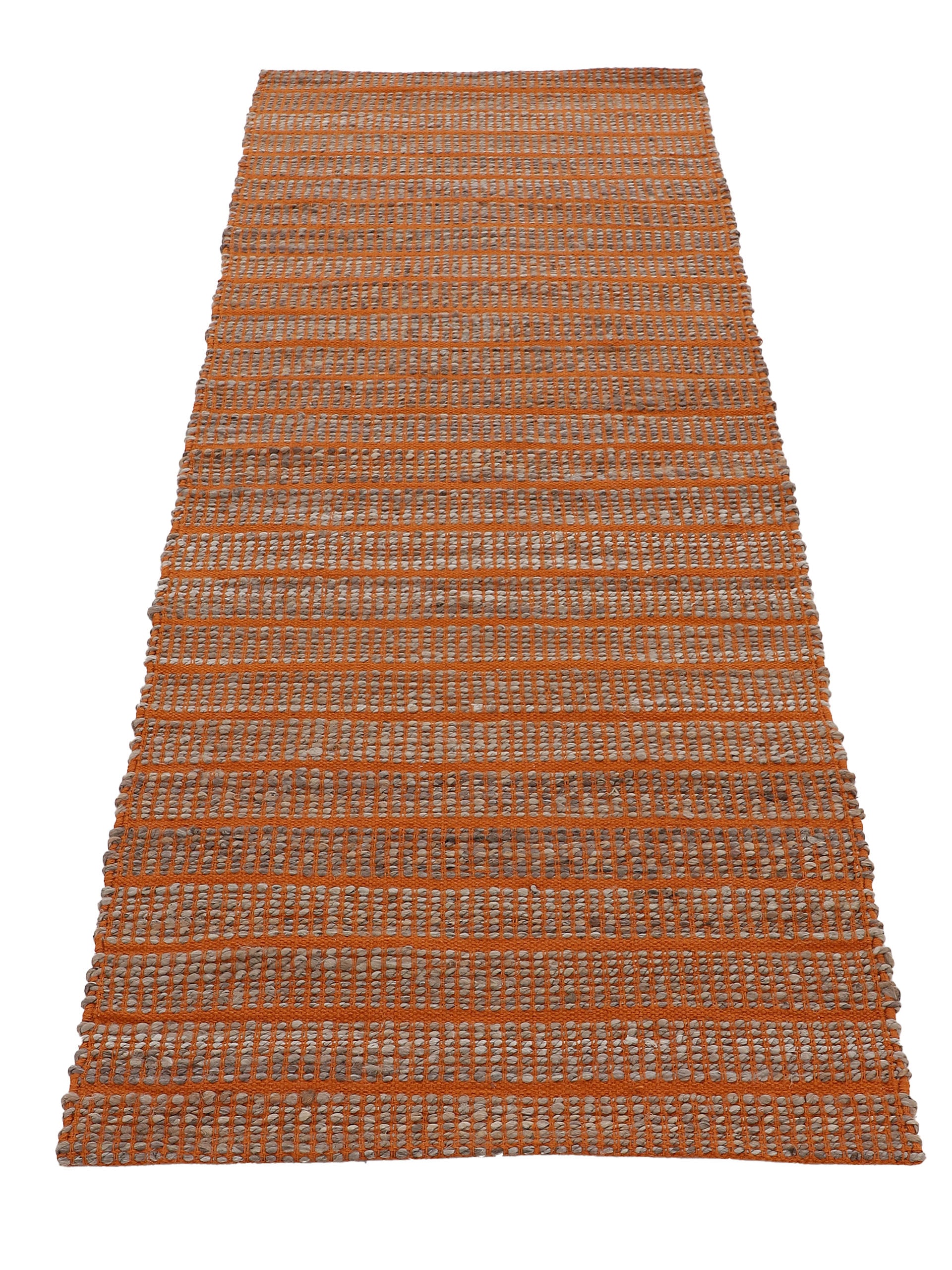 Juteteppich Lara Läufer Orange