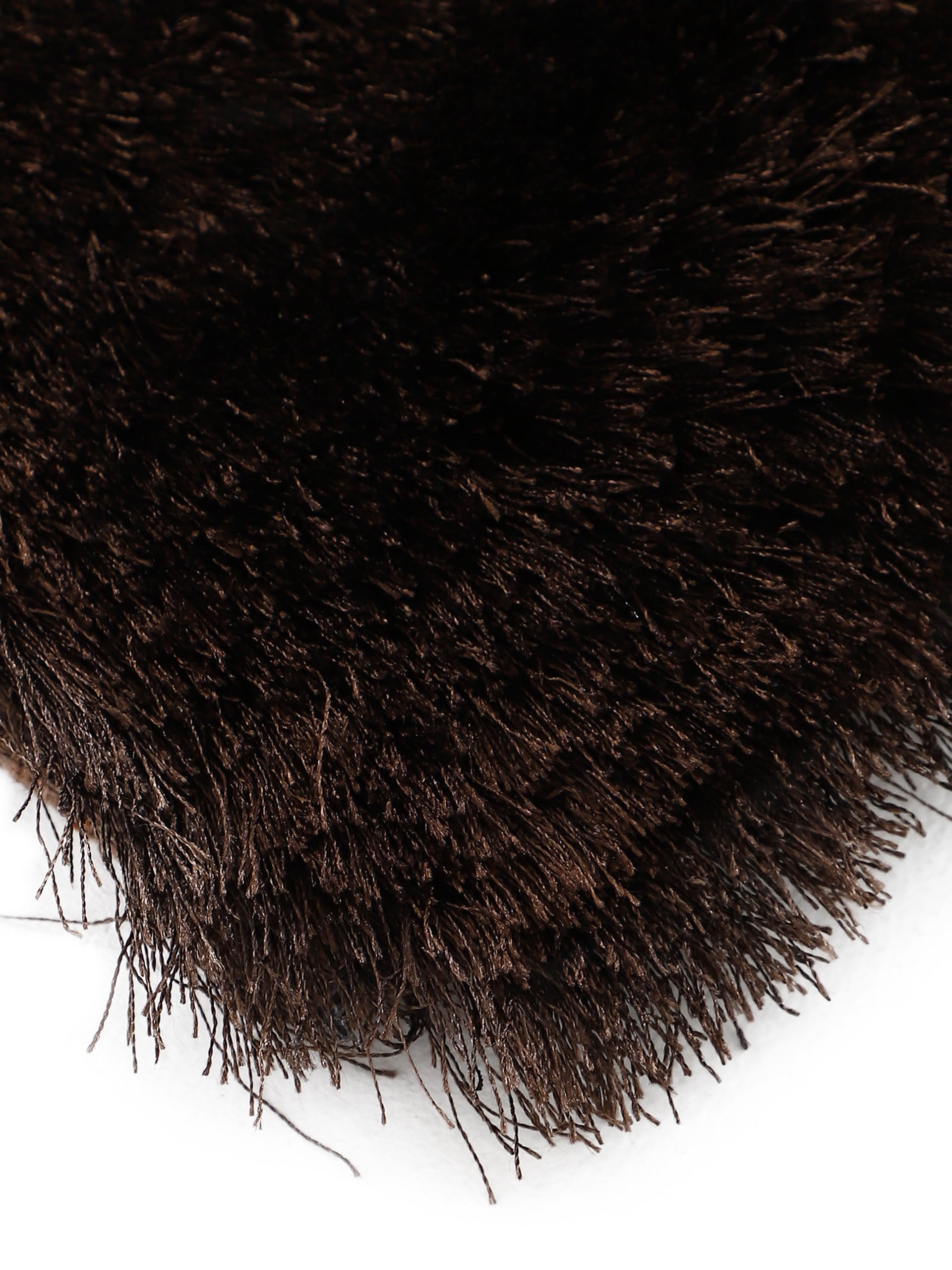 Hochflorteppich Breeze Dunkelbraun