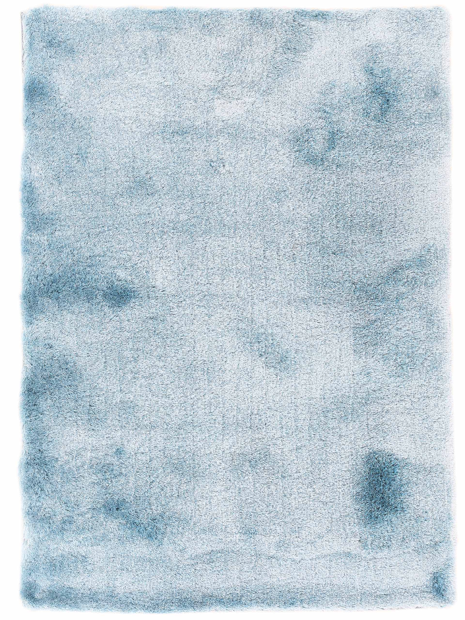 Hochflorteppich Breeze Hellblau