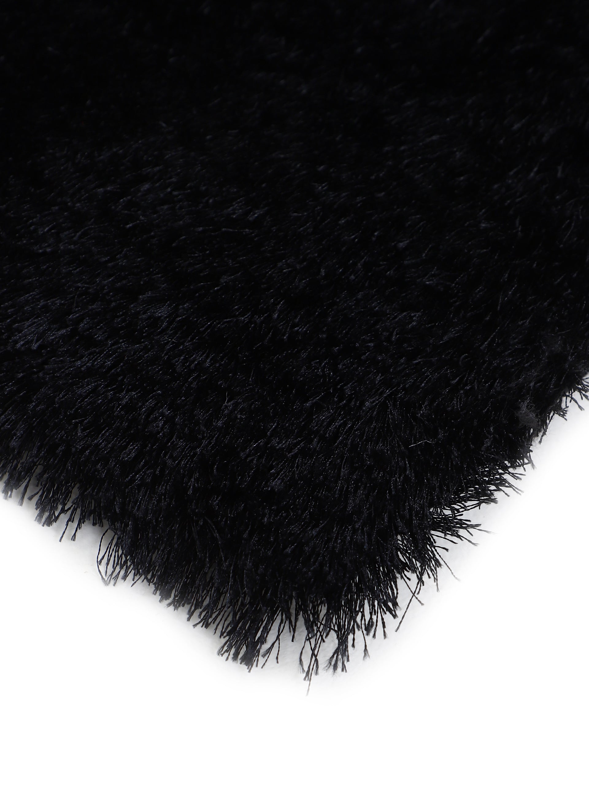 Hochflorteppich Breeze Schwarz