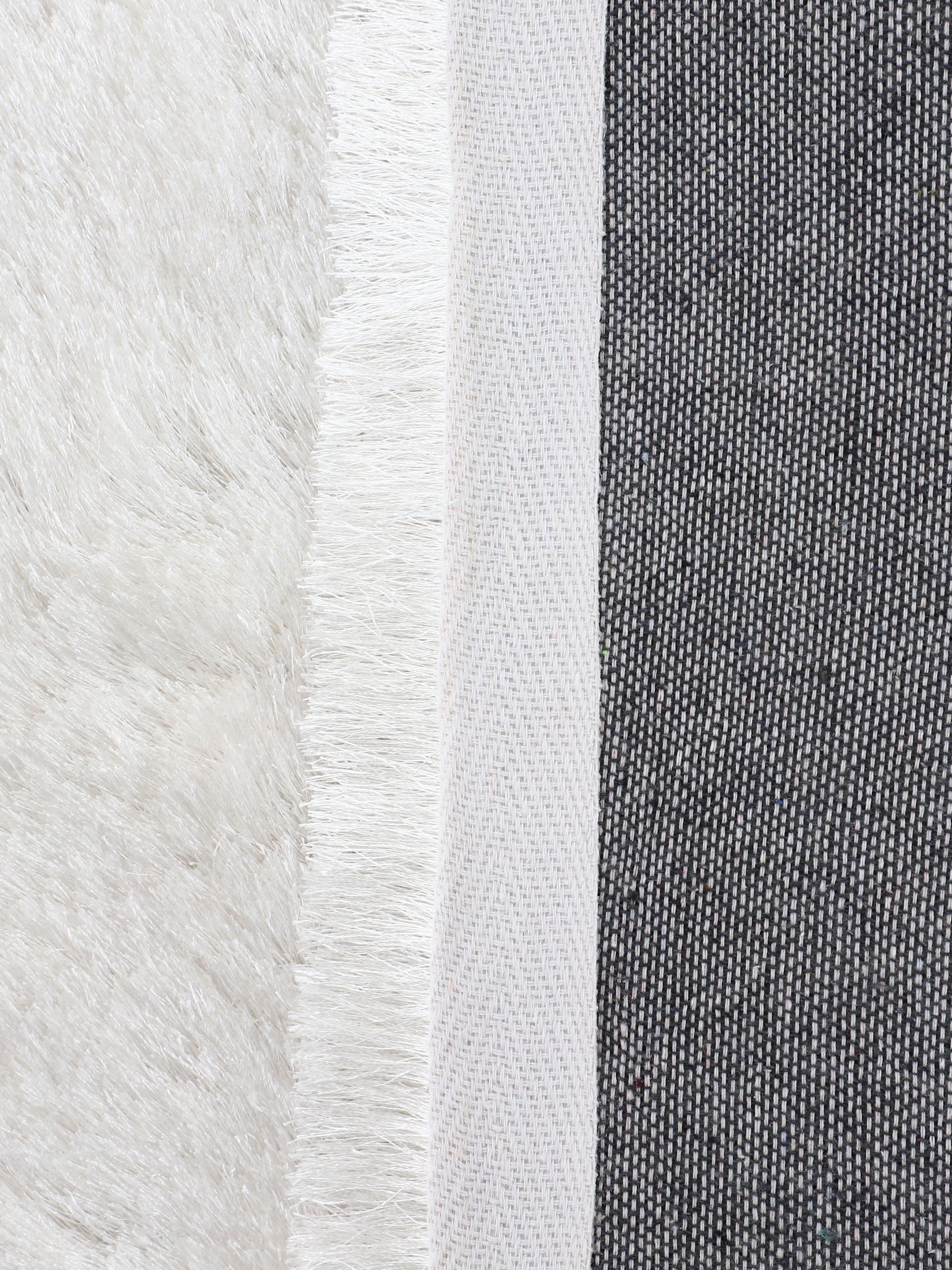 Hochflorteppich Breeze Weiß