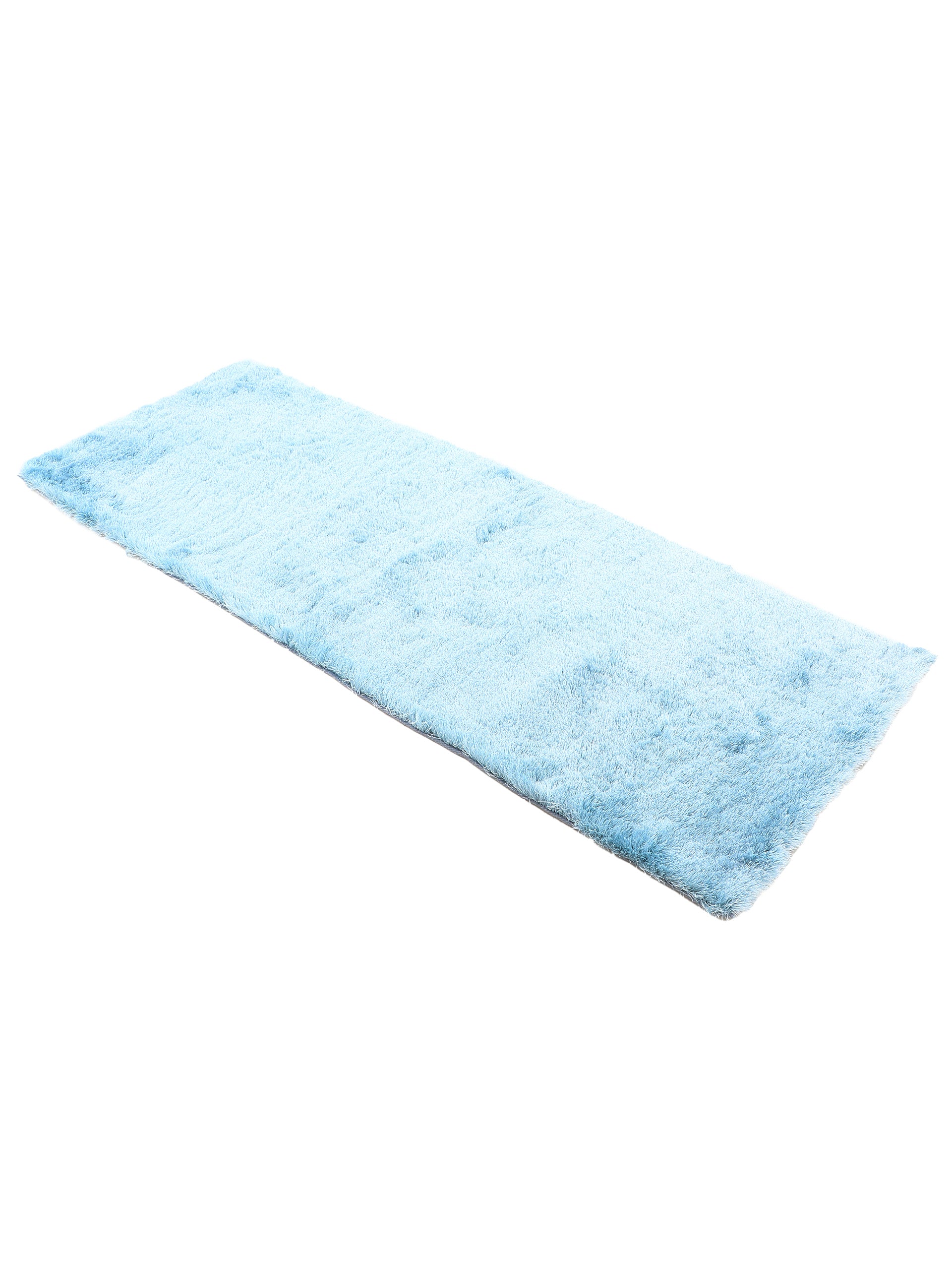 Hochflorteppich Breeze Läufer Hellblau