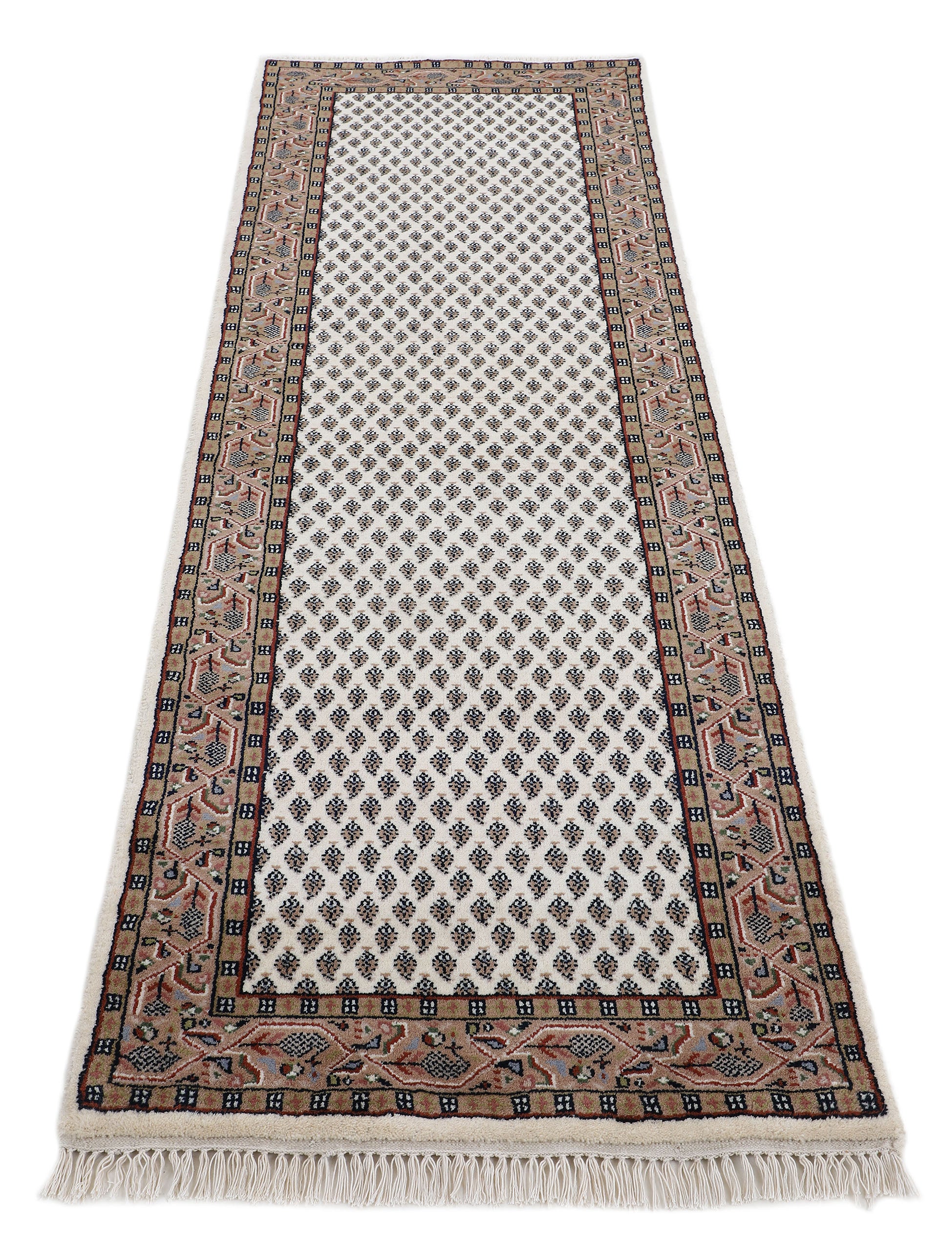 Mir Teppich Läufer Creme