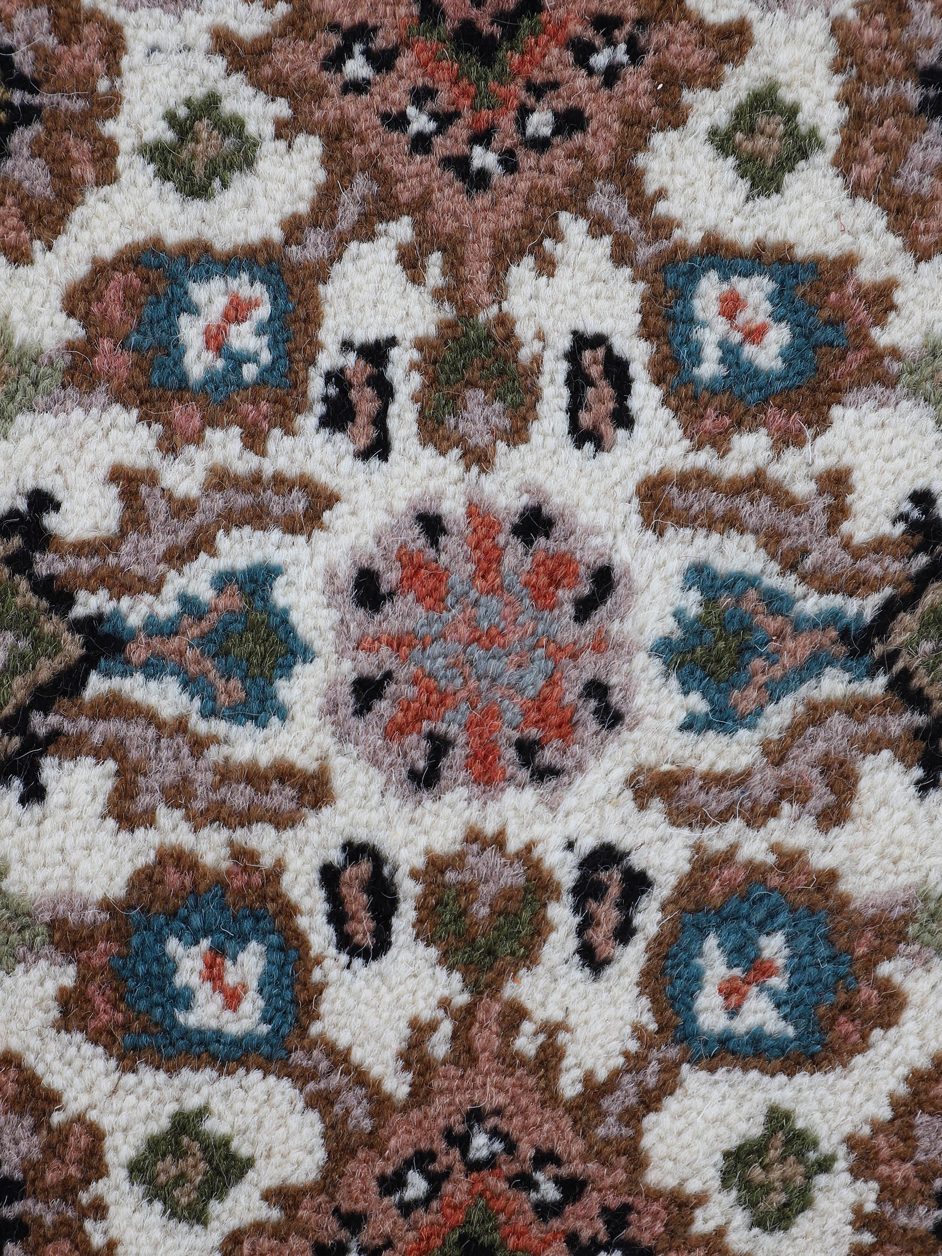 Bidjar Herati Teppich Creme