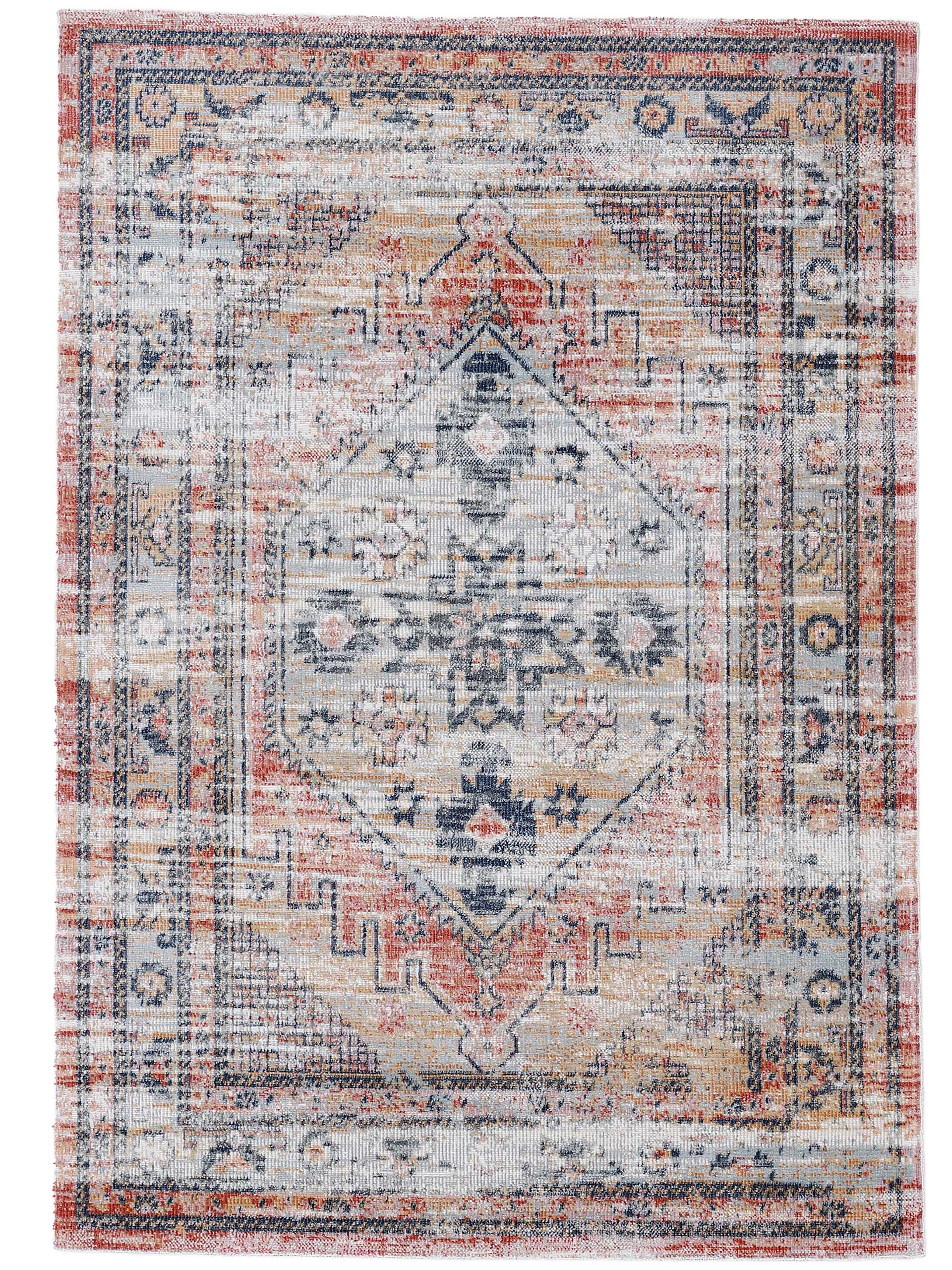 Flachgewebeteppich Omen Orange