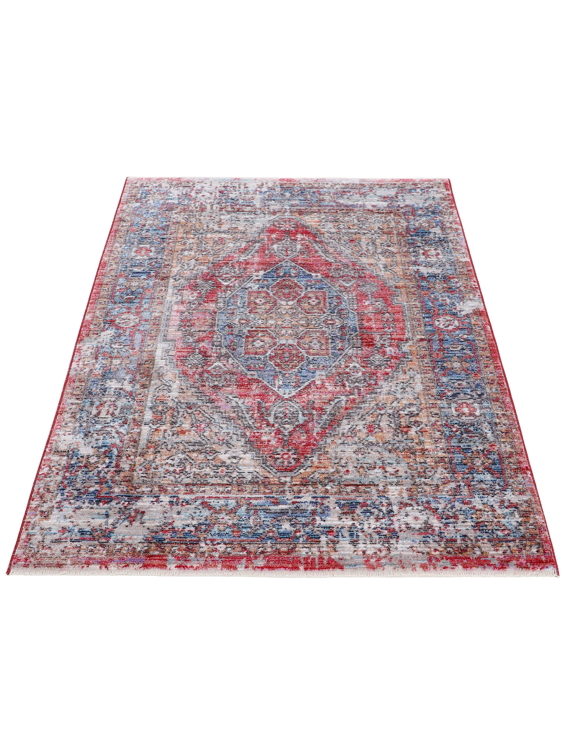 Vintage Teppich Phoenix Rot