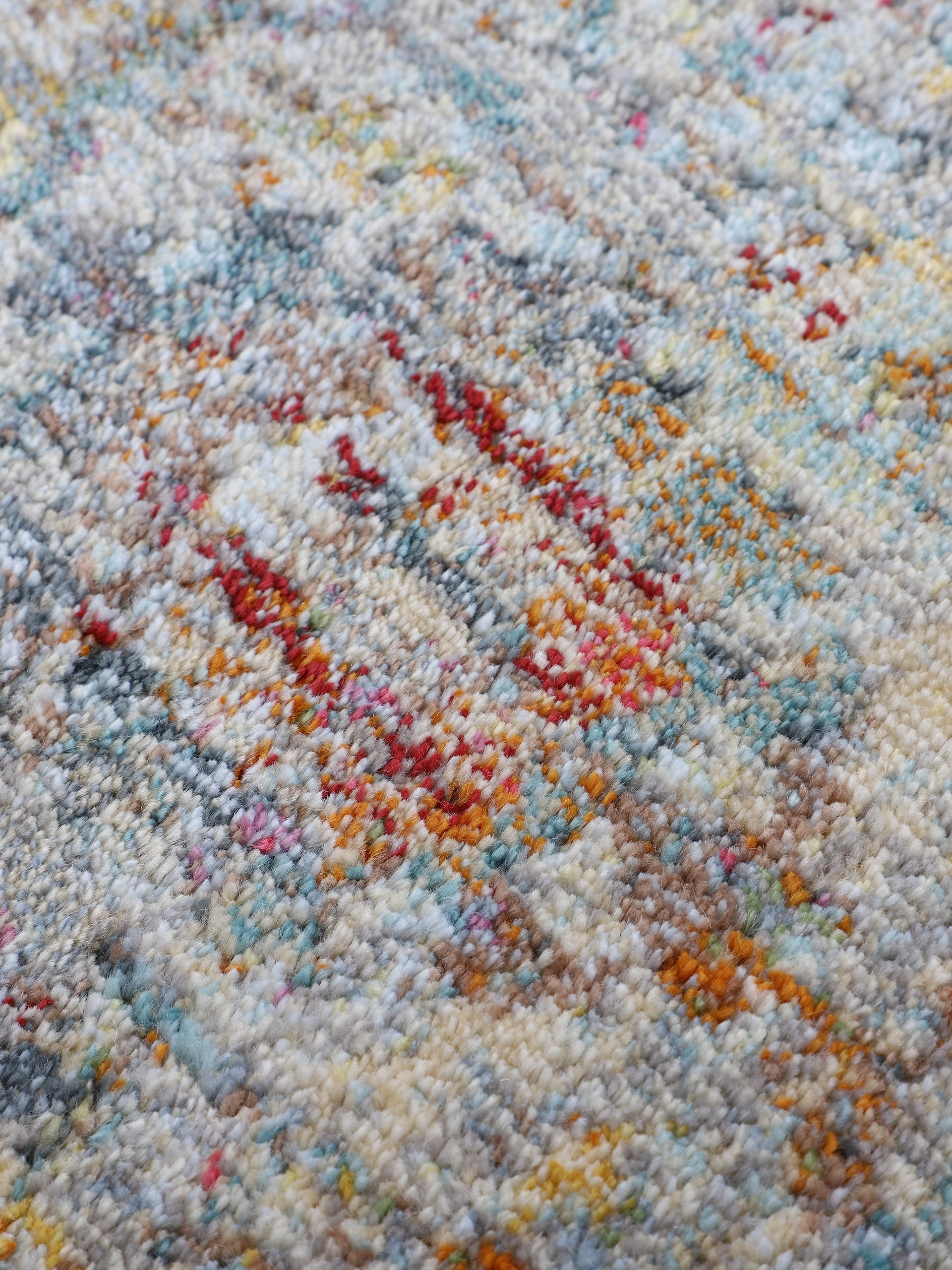 Vintage Teppich Mala Gelb