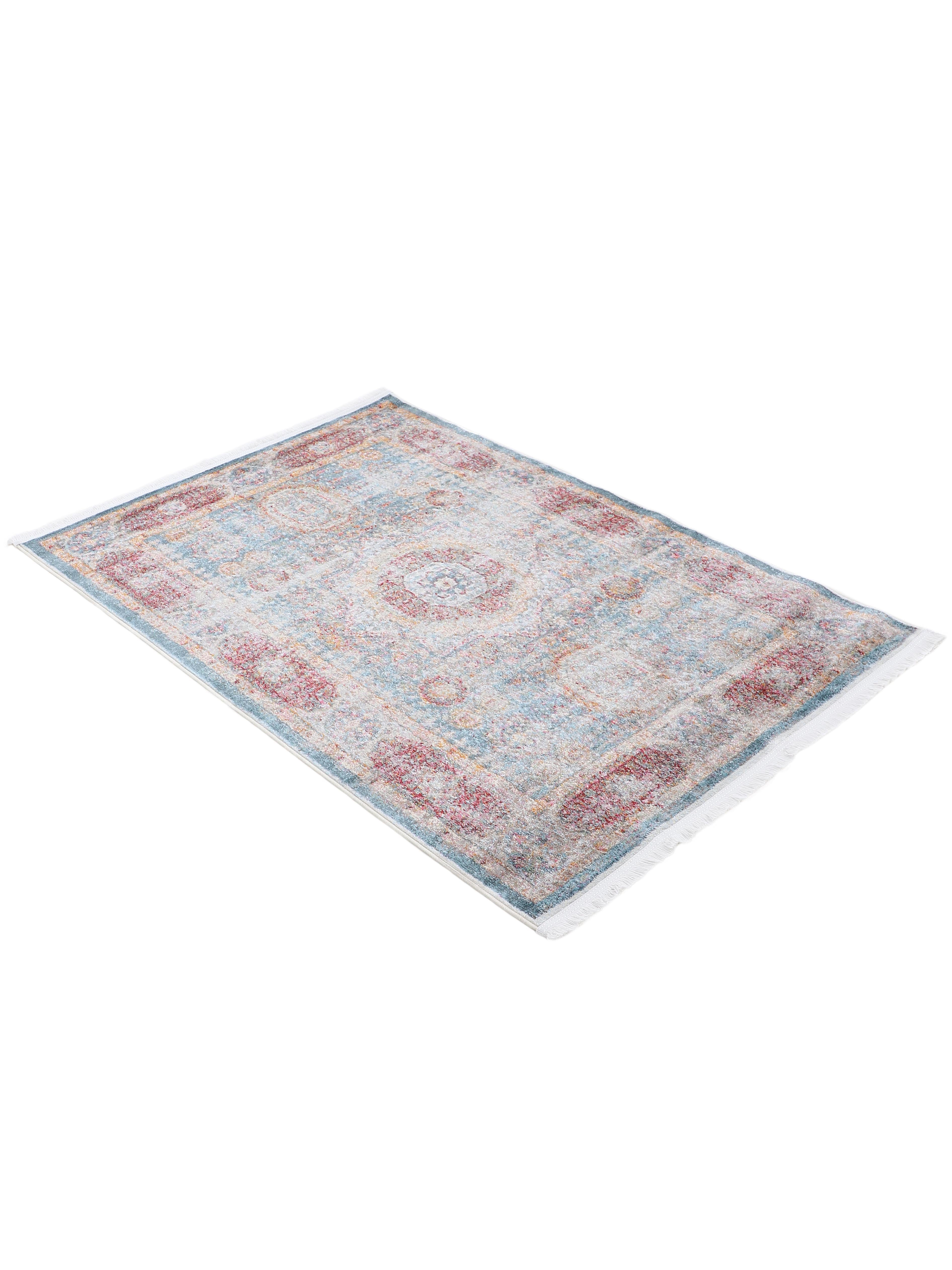 Vintage Teppich Mora Blau