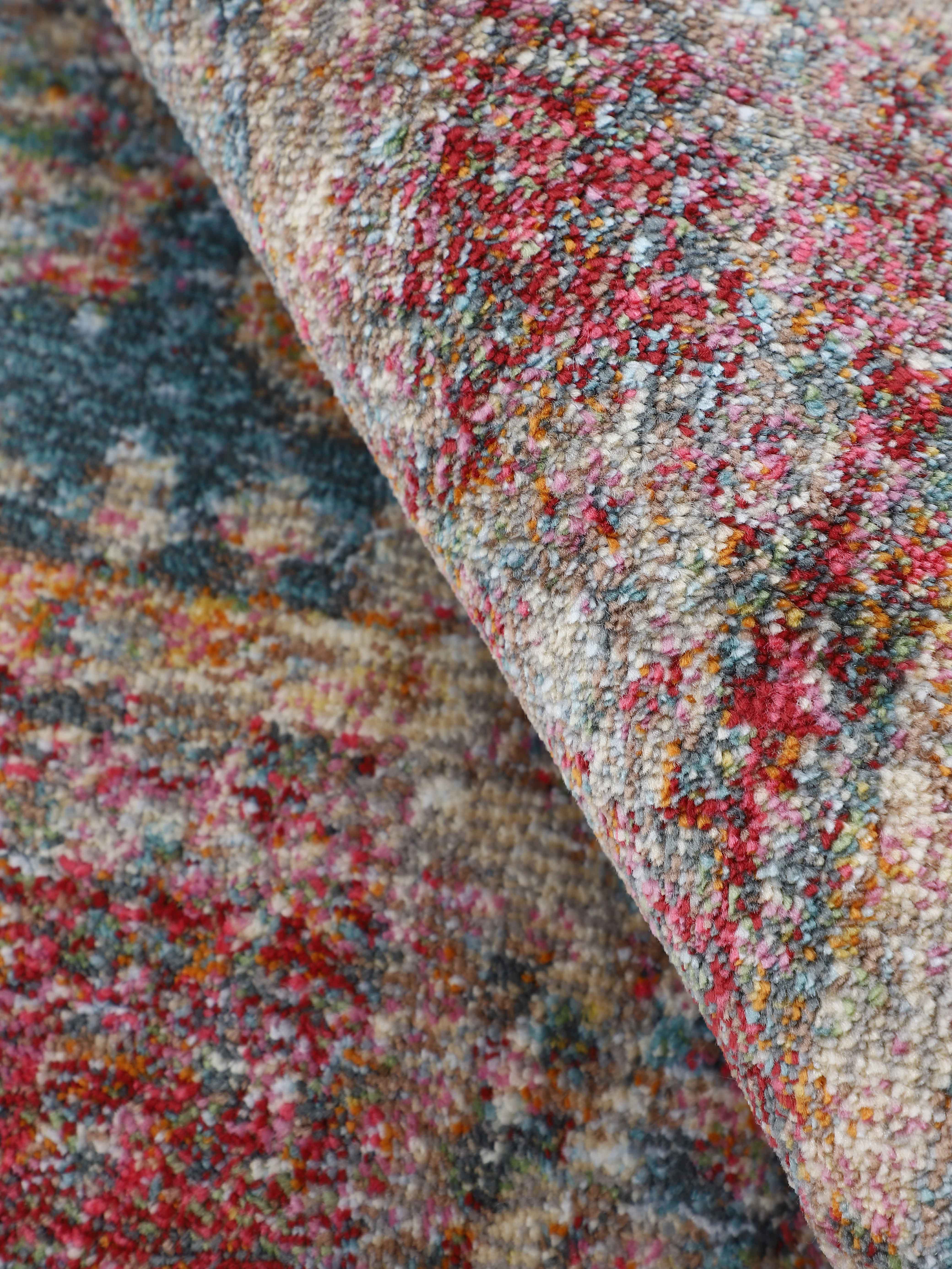 Vintage Teppich Mora Blau