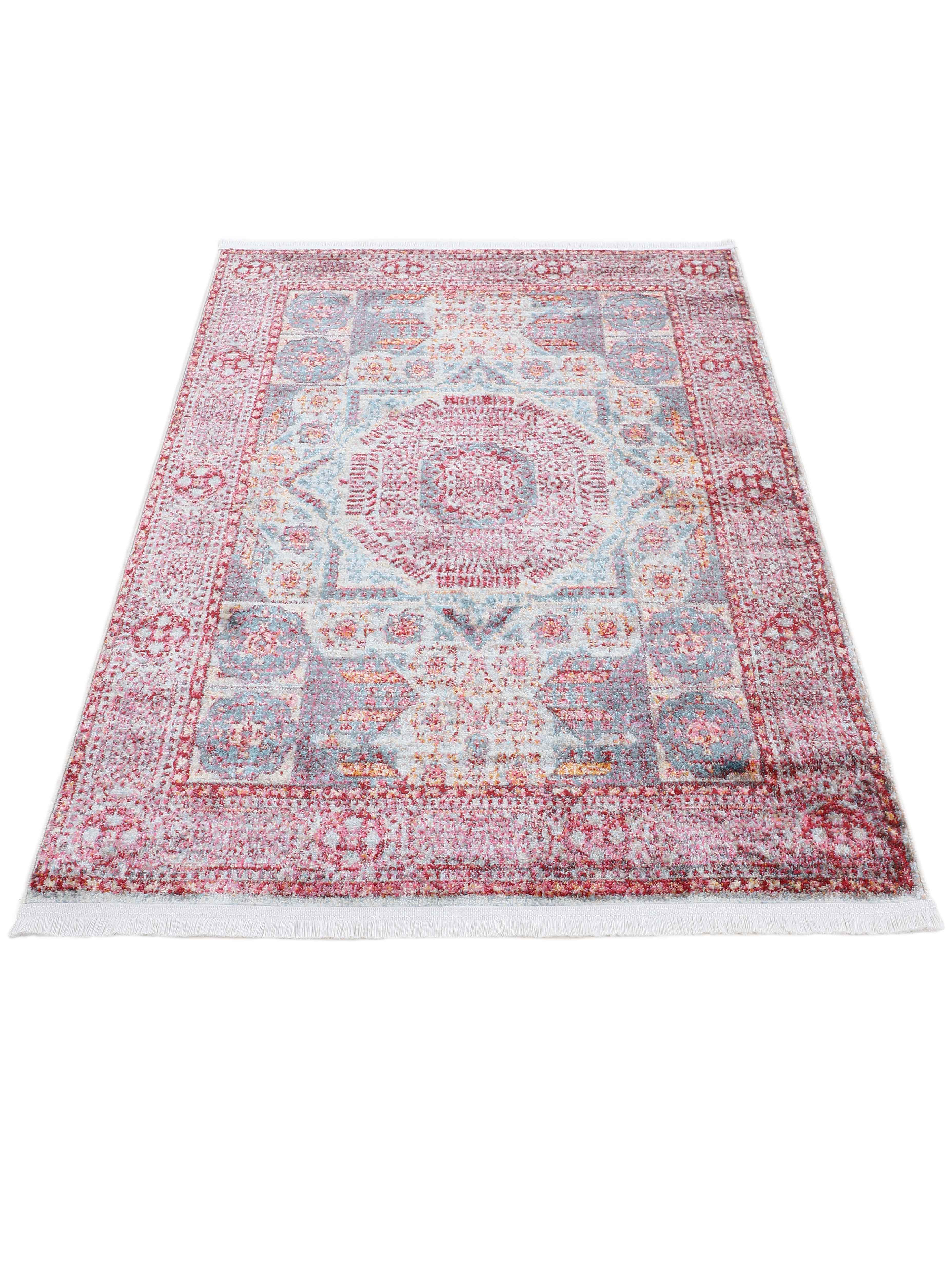 Vintage Teppich Anil Rot