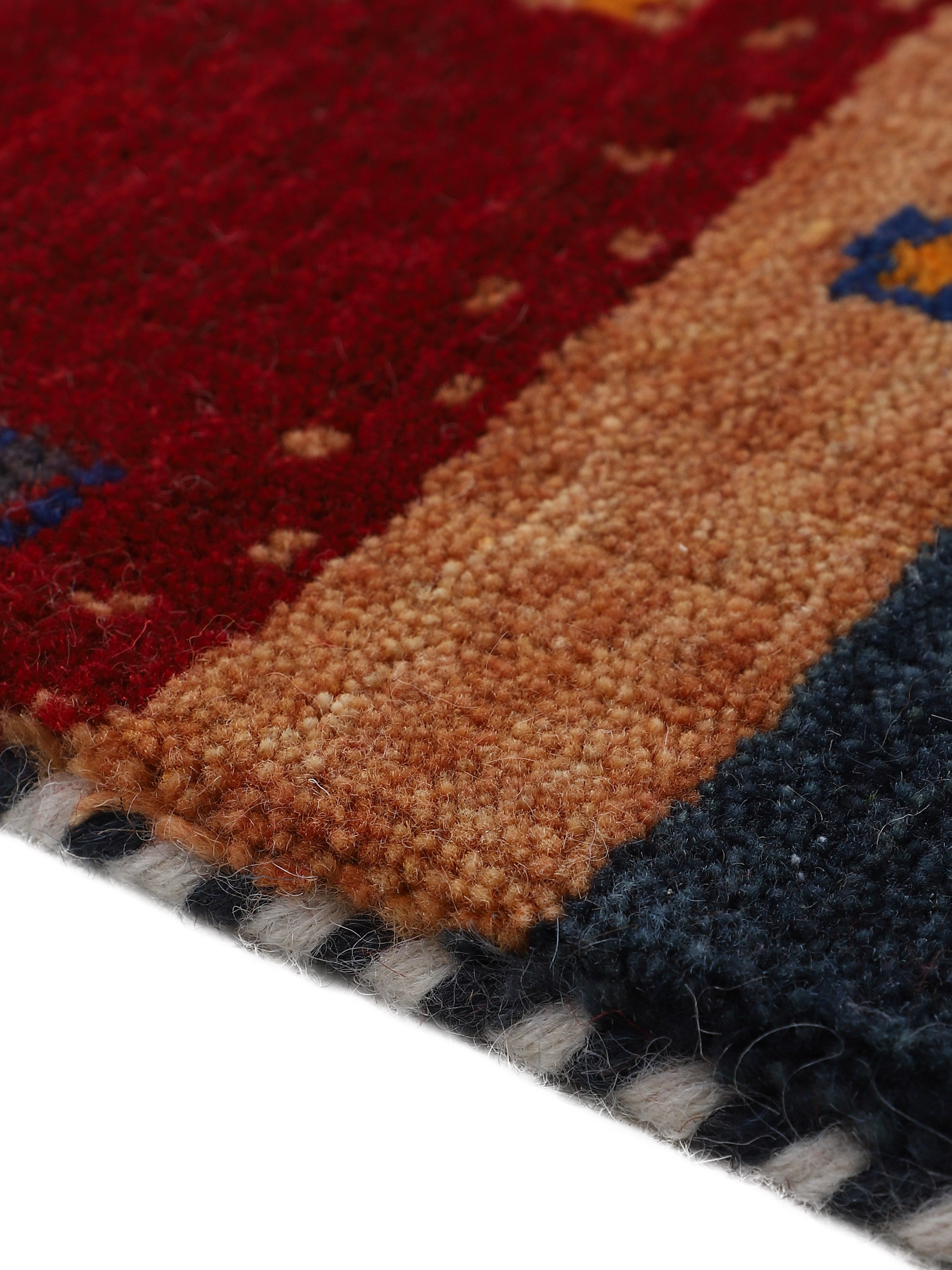 Wollteppich Gabbeh Nura Beige