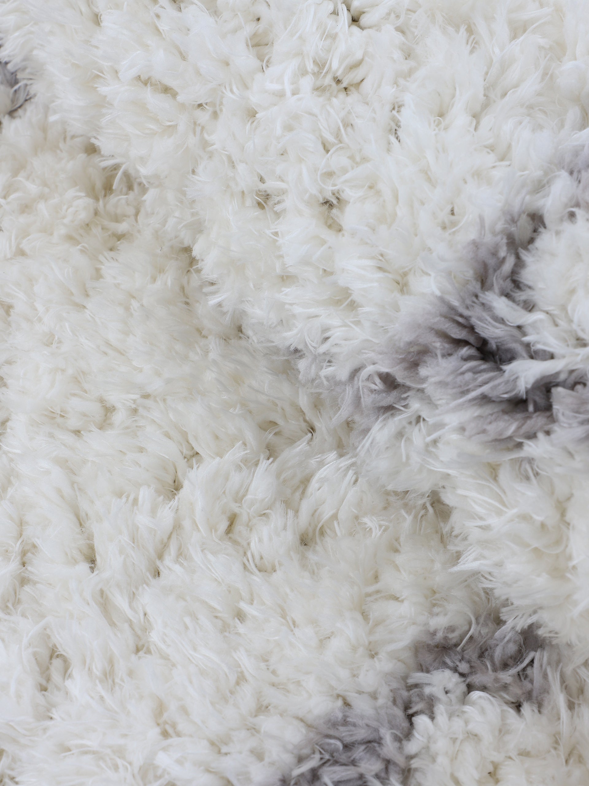 Hochflorteppich Eddy Quadratisch Weiß