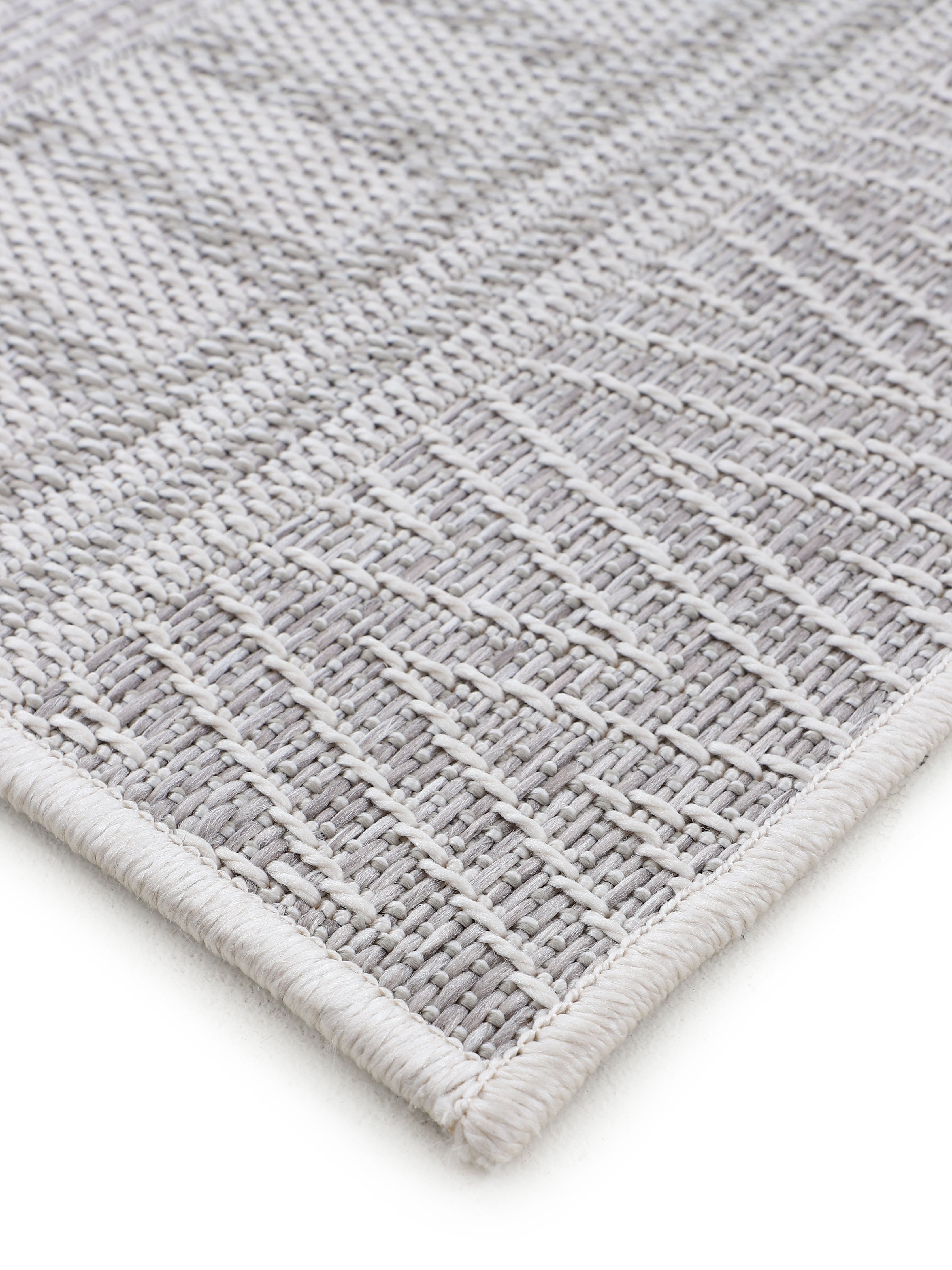 In- & Outdoor Teppich Boho Läufer Beige