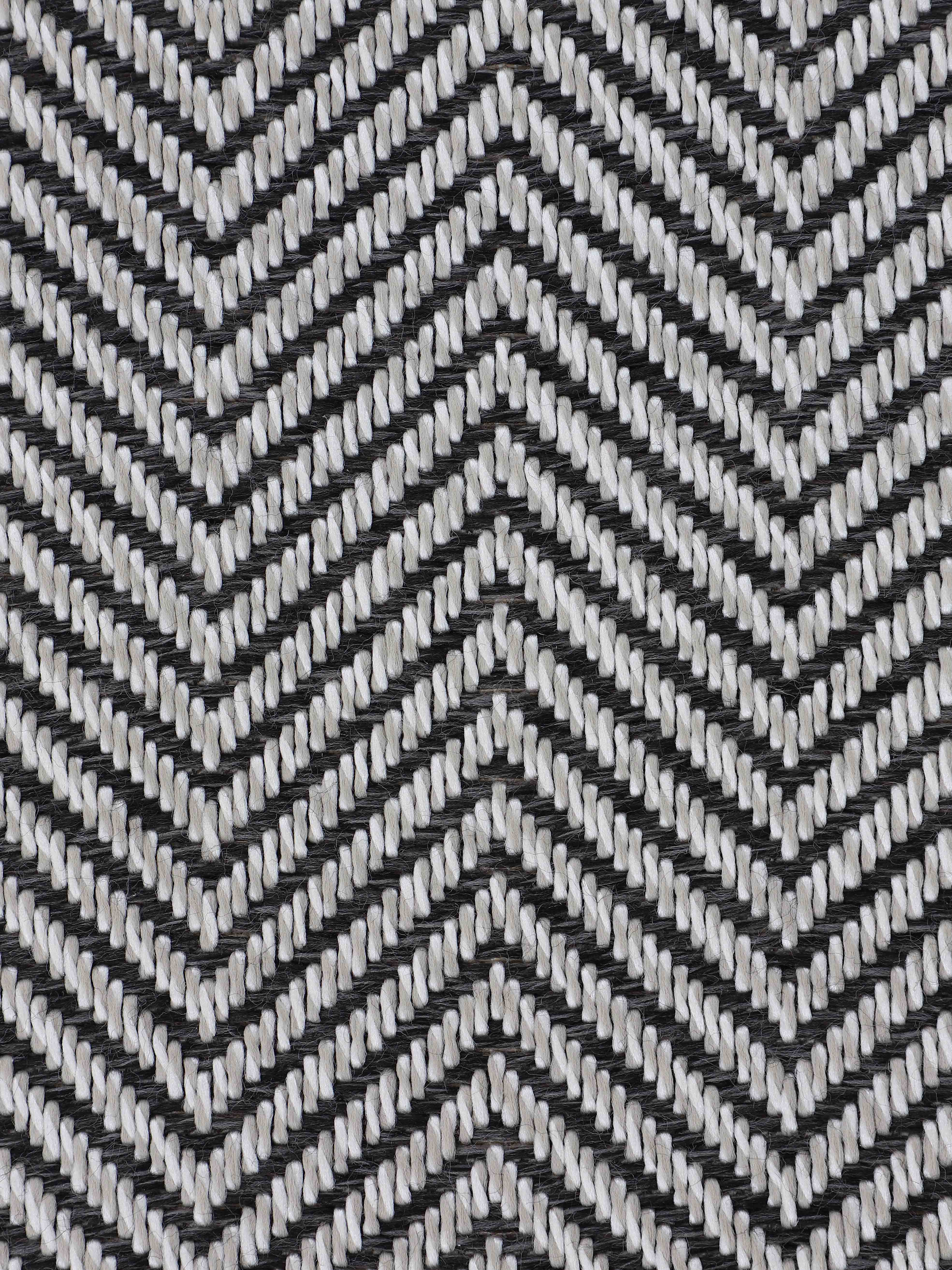 In- & Outdoor Teppich Boho Rund Beige