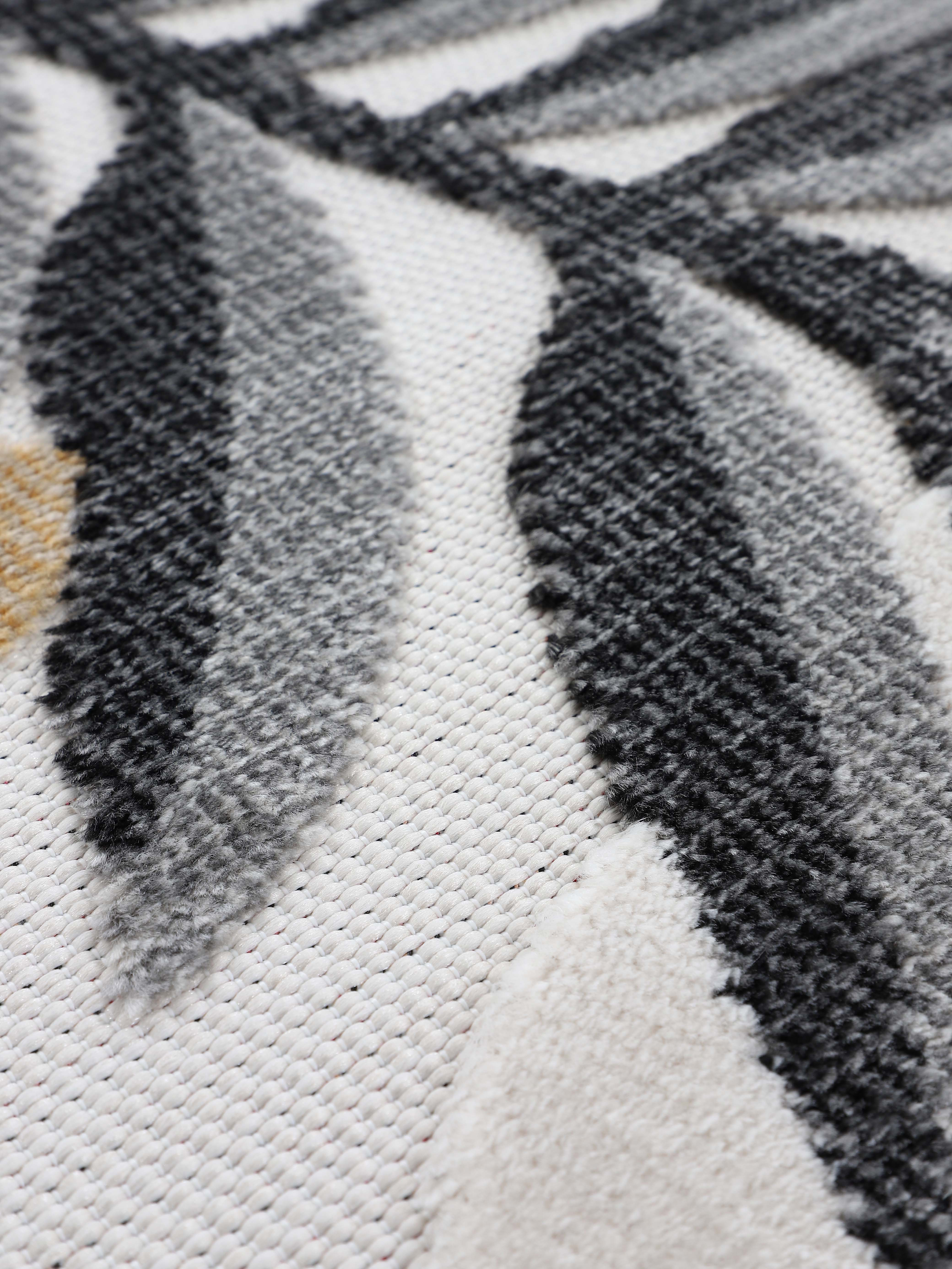 In- & Outdoor Teppich Deja Rund Creme