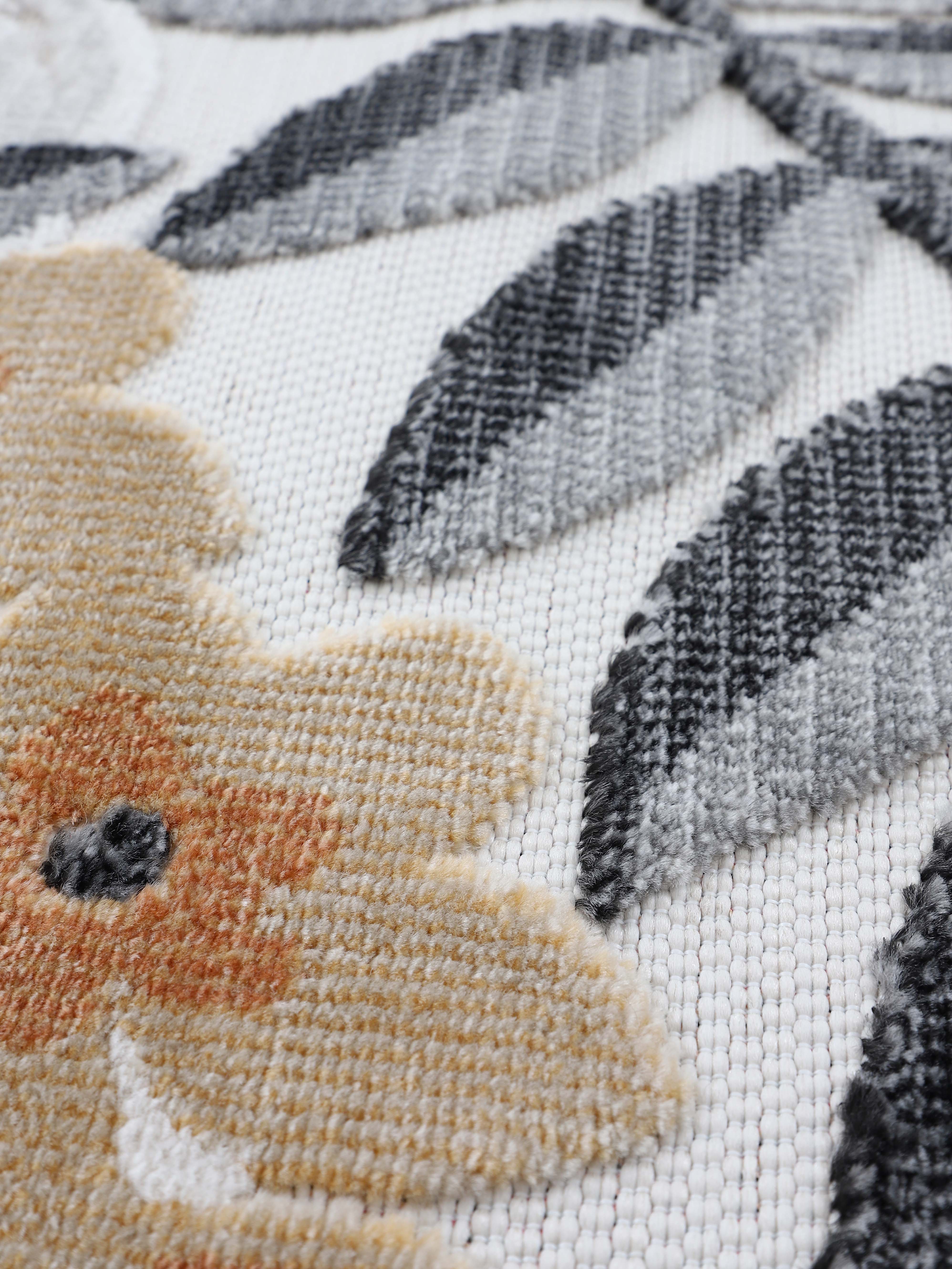 In- & Outdoor Teppich Deja Rund Creme