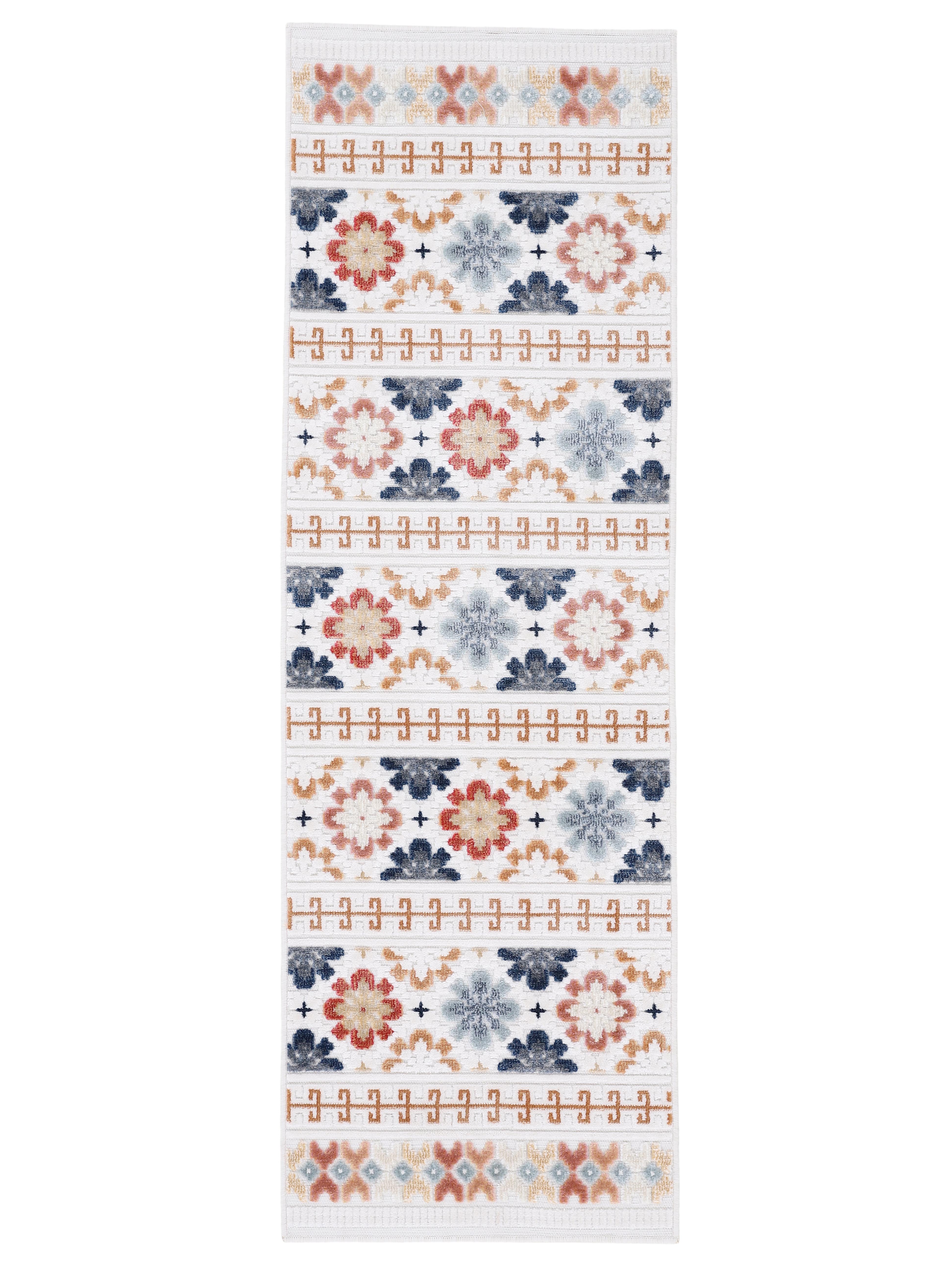 In- & Outdoor Teppich Deja Läufer Creme