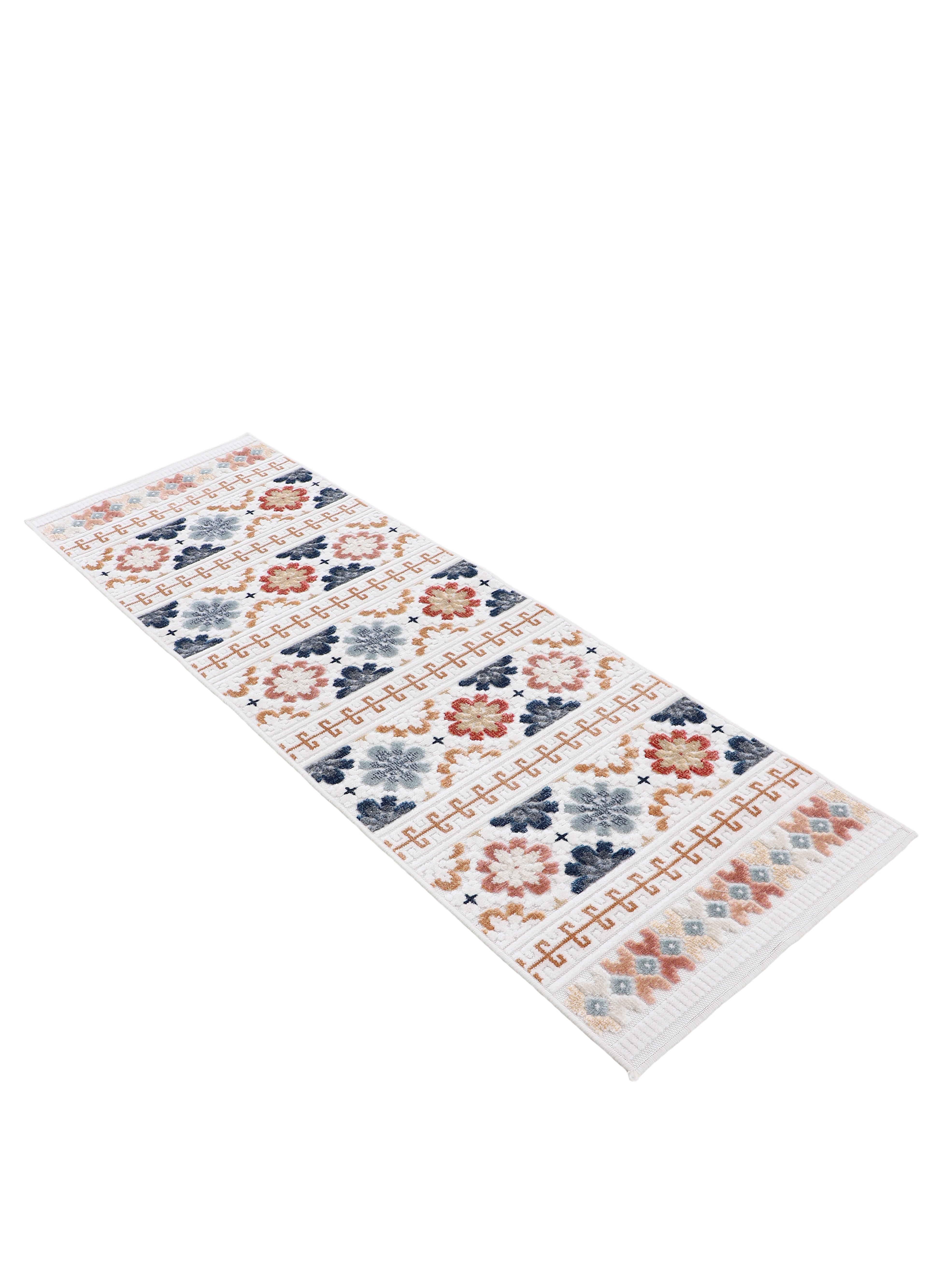 In- & Outdoor Teppich Deja Läufer Creme