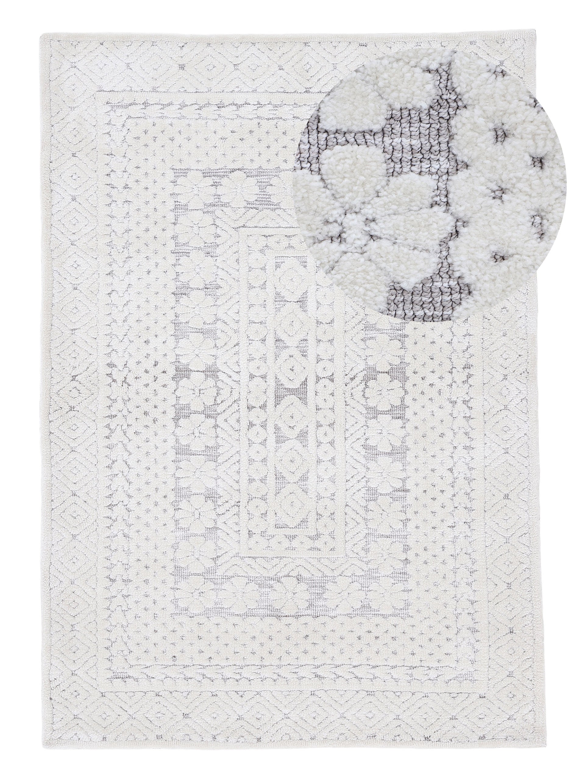 Teppich Holly Creme/Braun