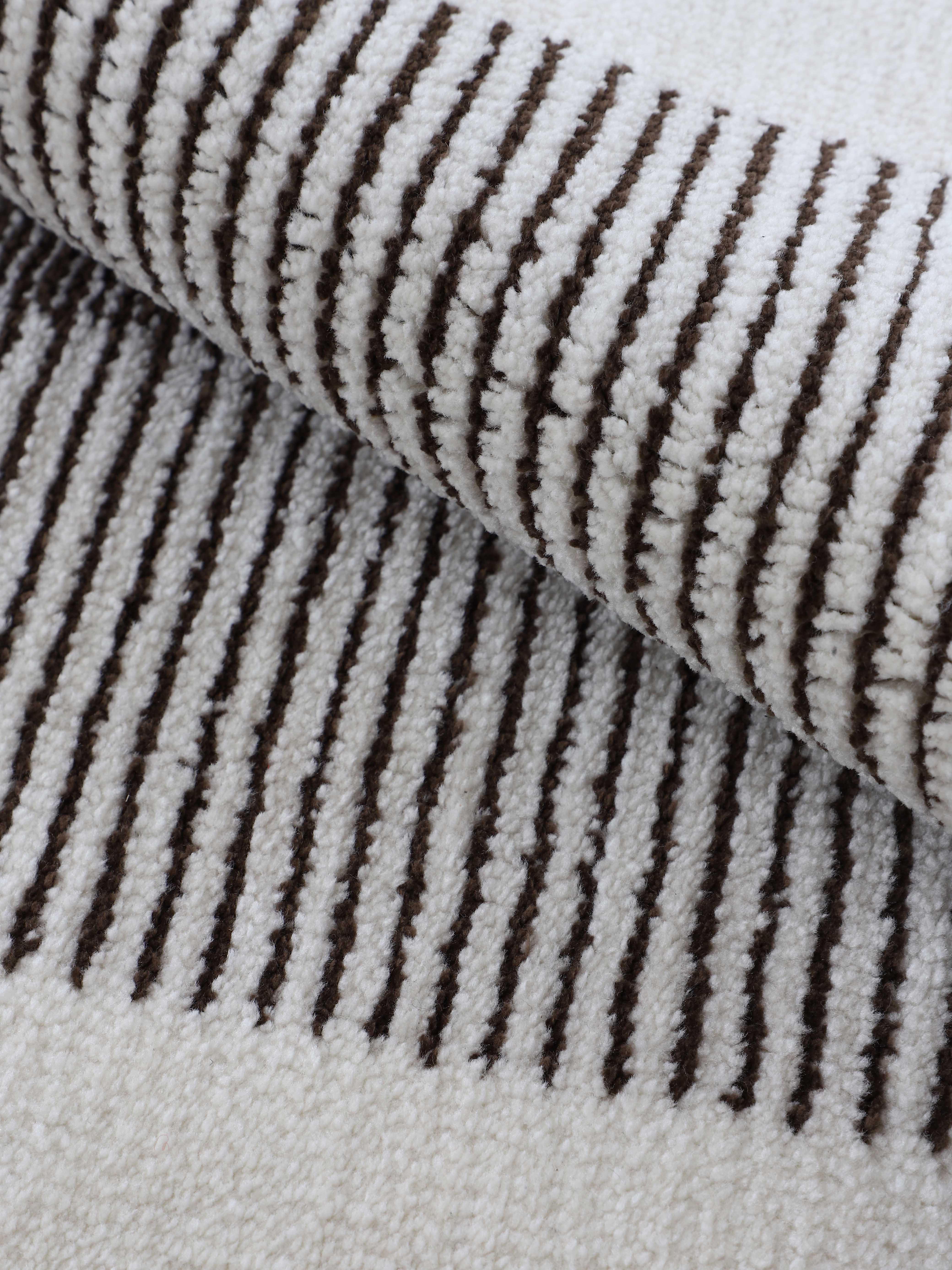 Teppich Holly Creme/Braun