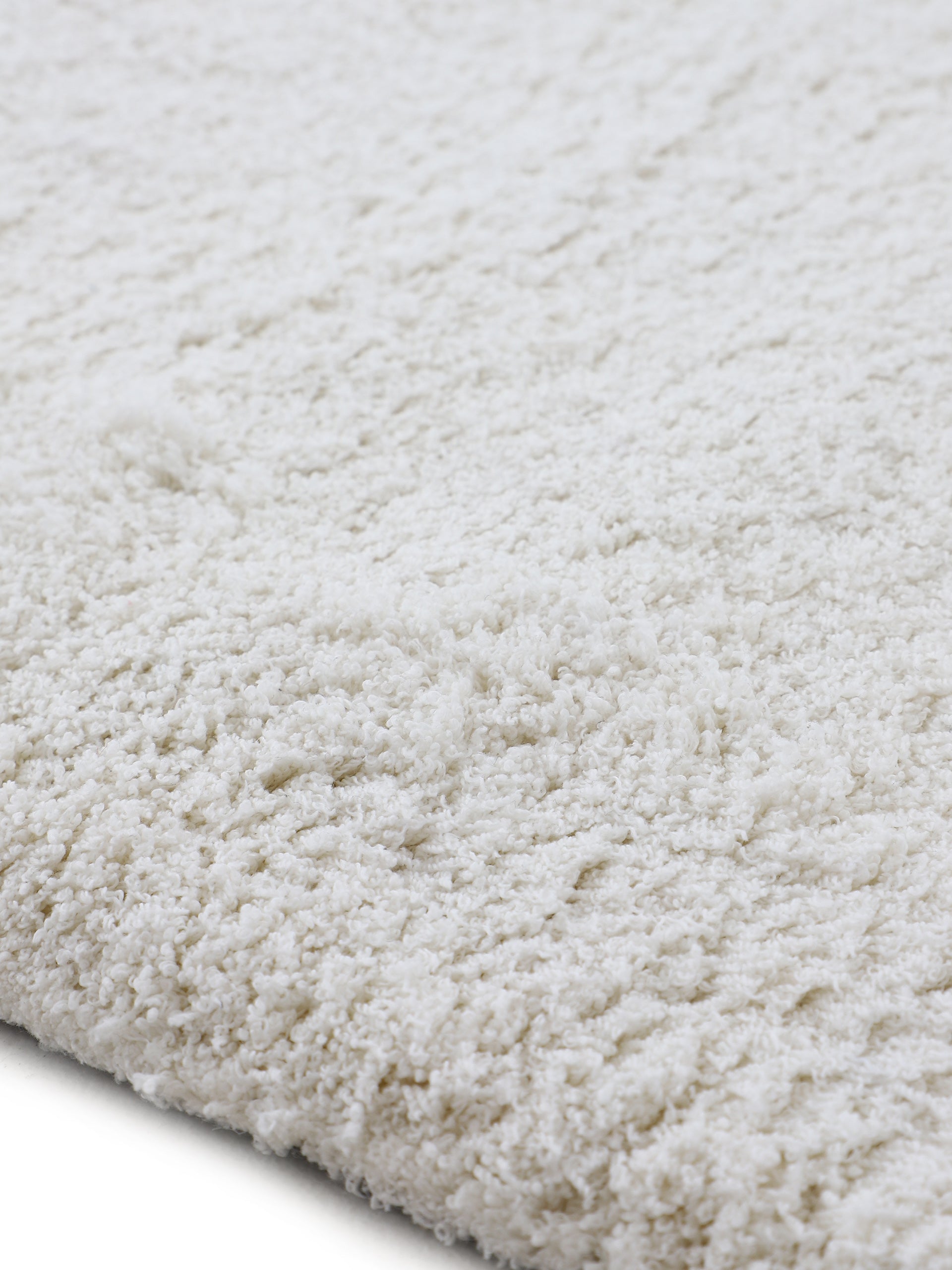 Hochflorteppich Silky Creme