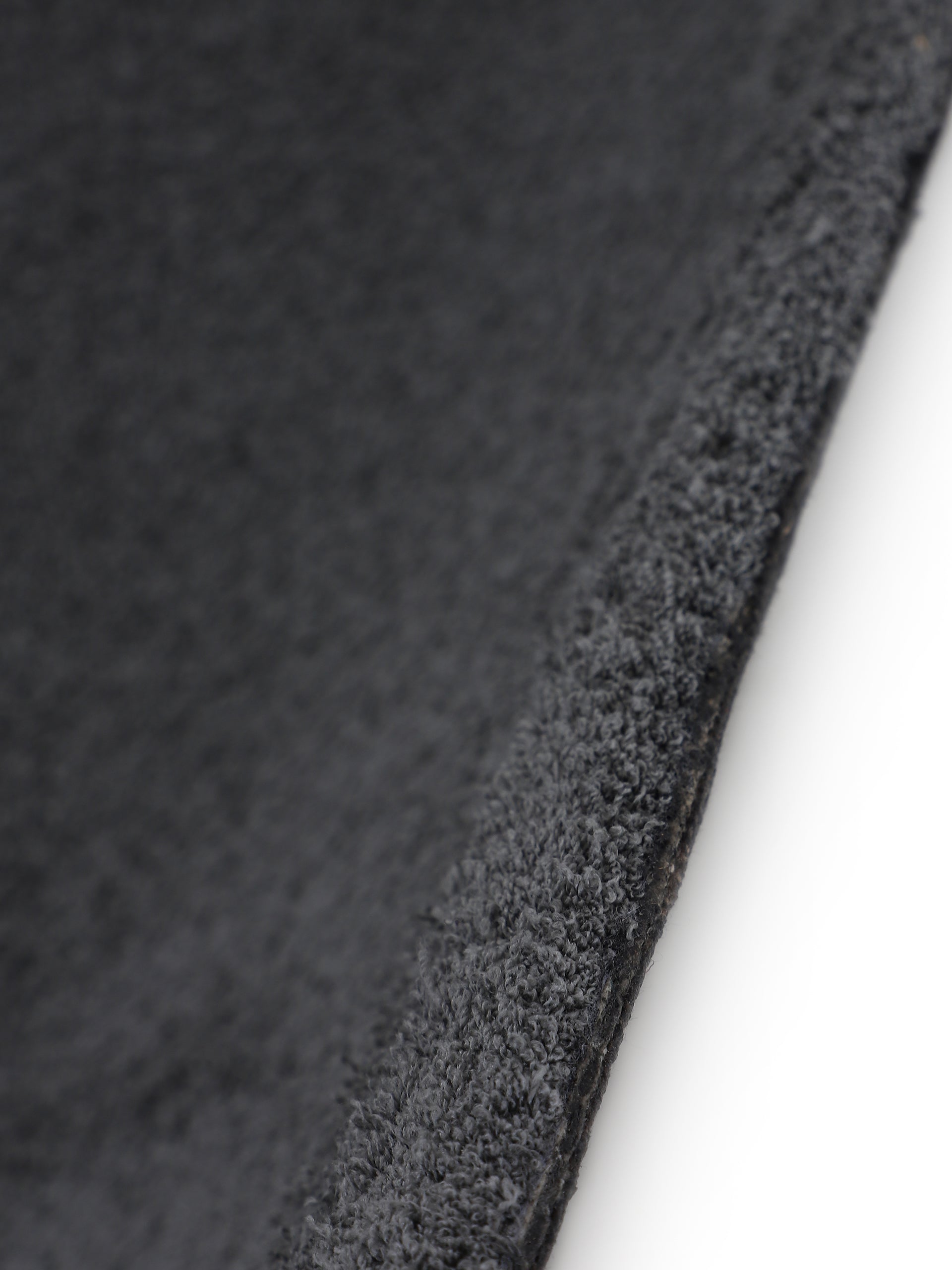 Hochflorteppich Silky Grau