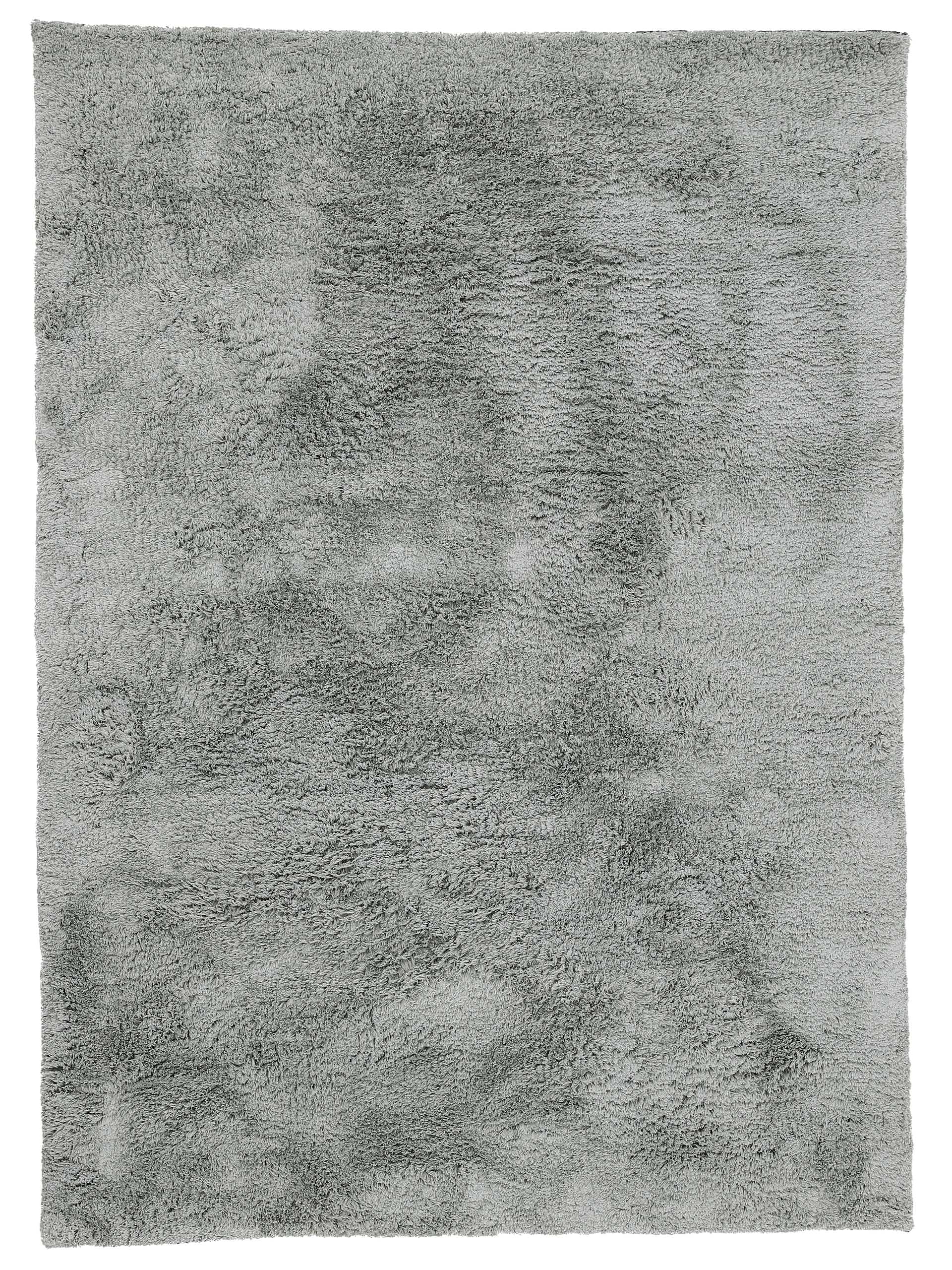Hochflorteppich Silky Grün