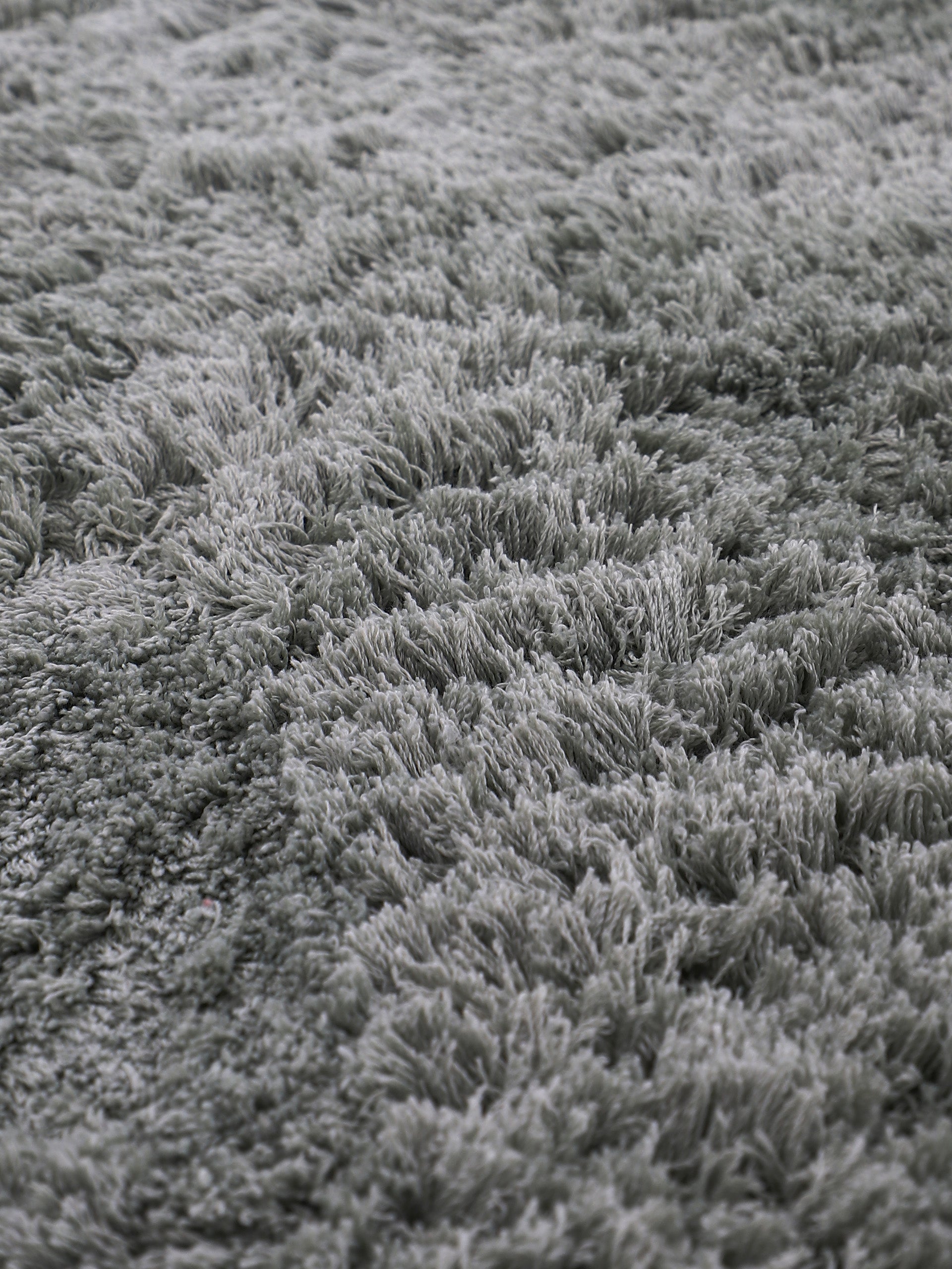 Hochflorteppich Silky Grün