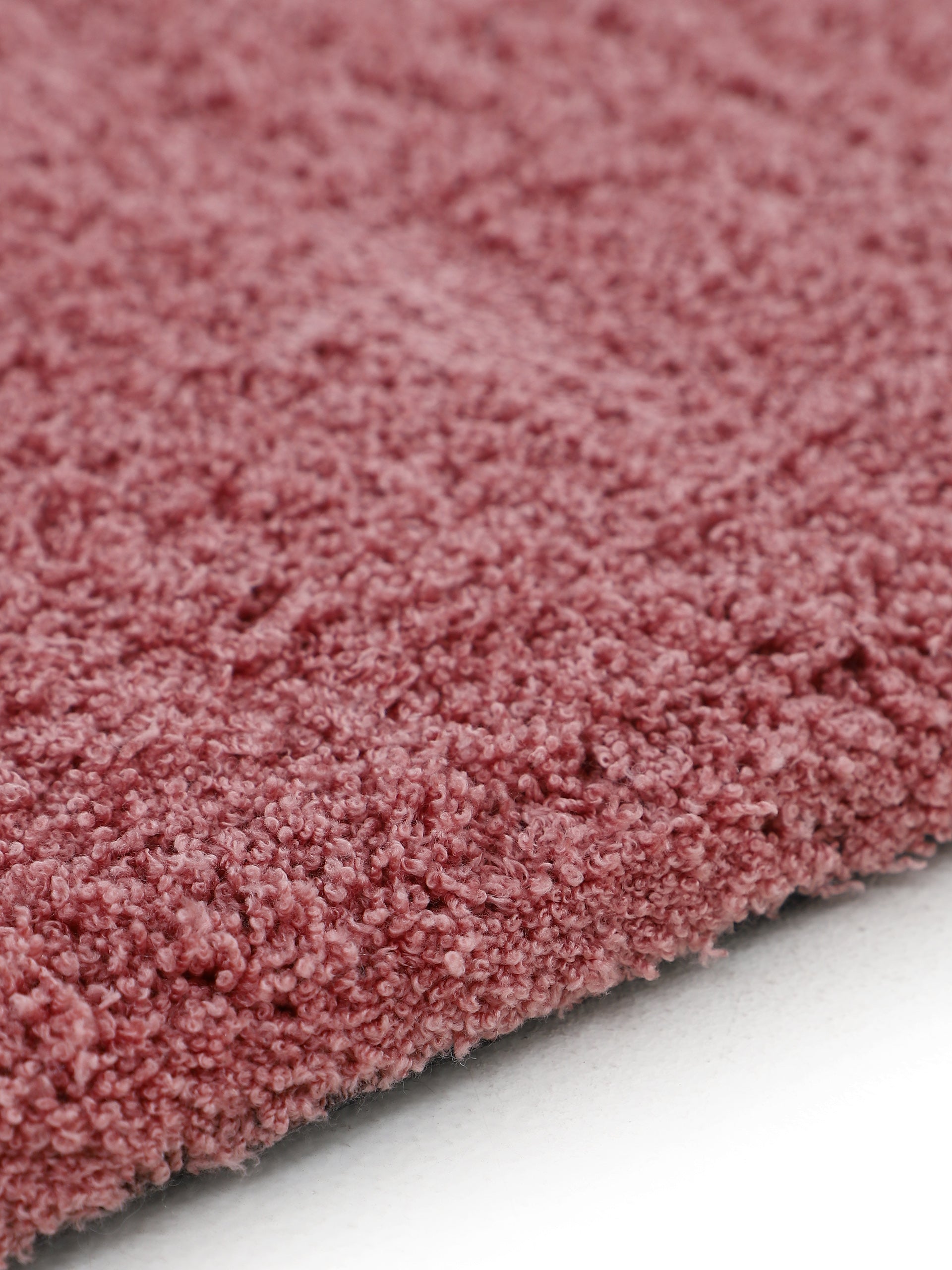 Hochflorteppich Silky Rosa