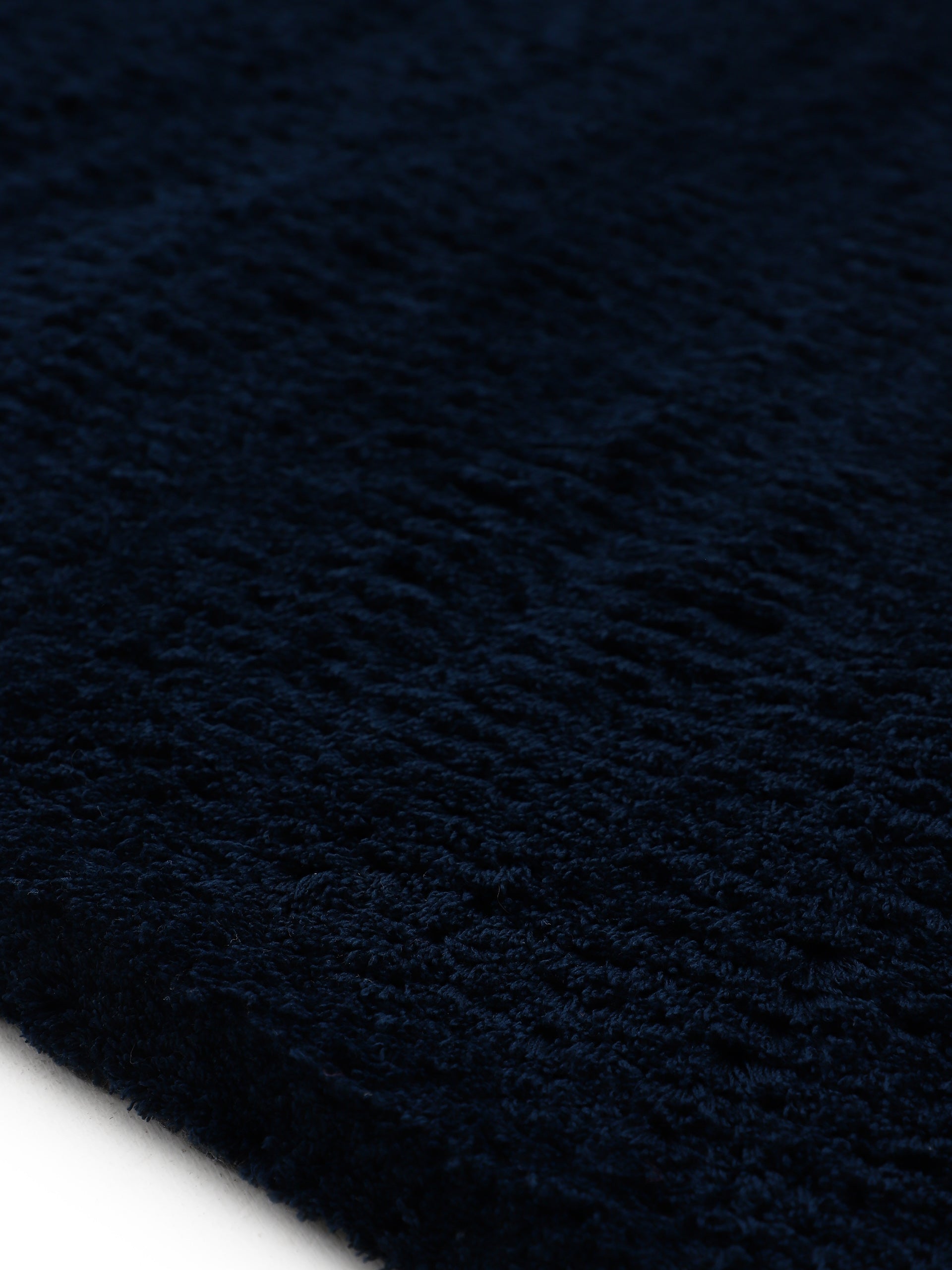 Hochflorteppich Silky Läufer Blau