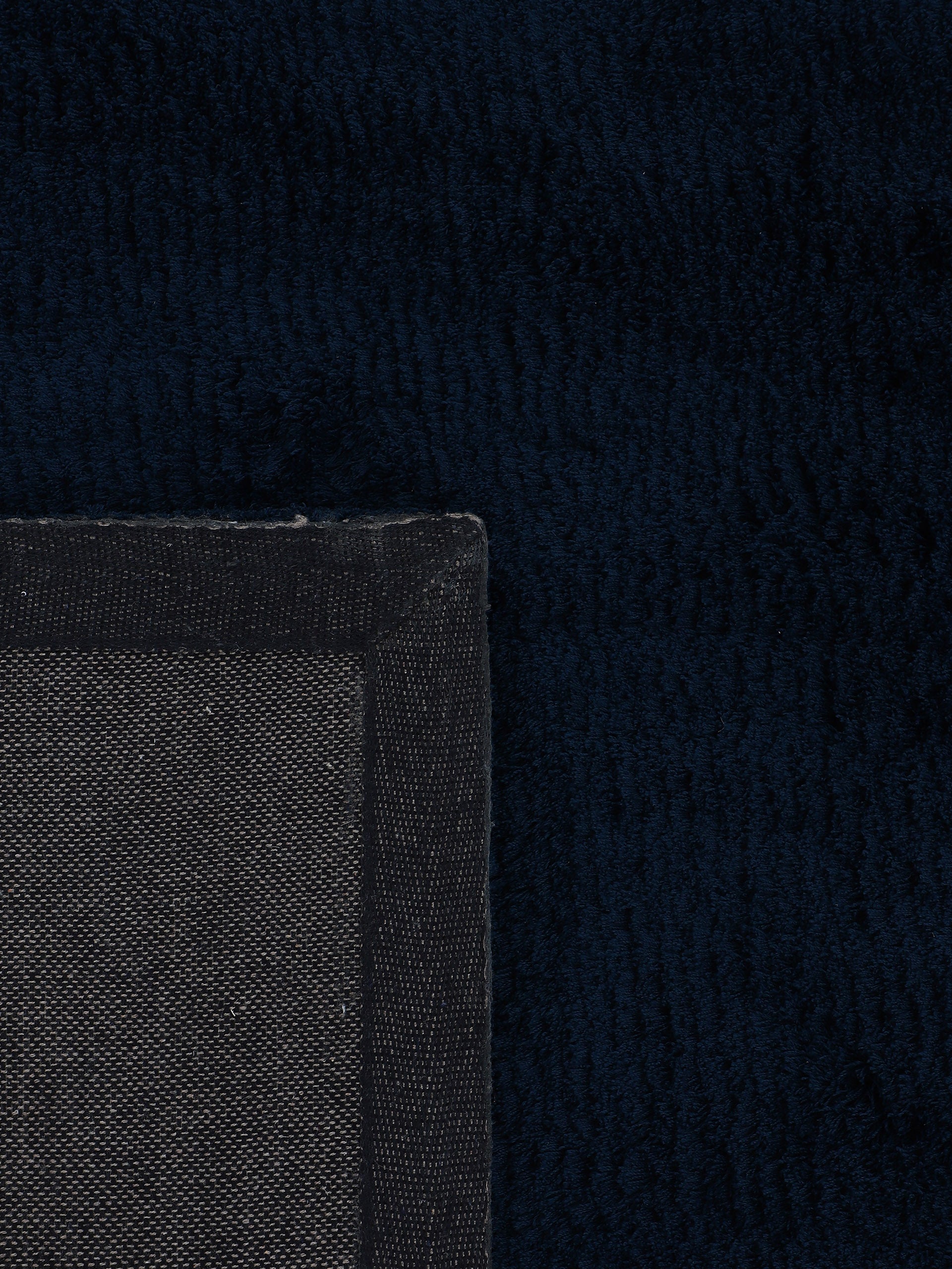 Hochflorteppich Silky Läufer Blau