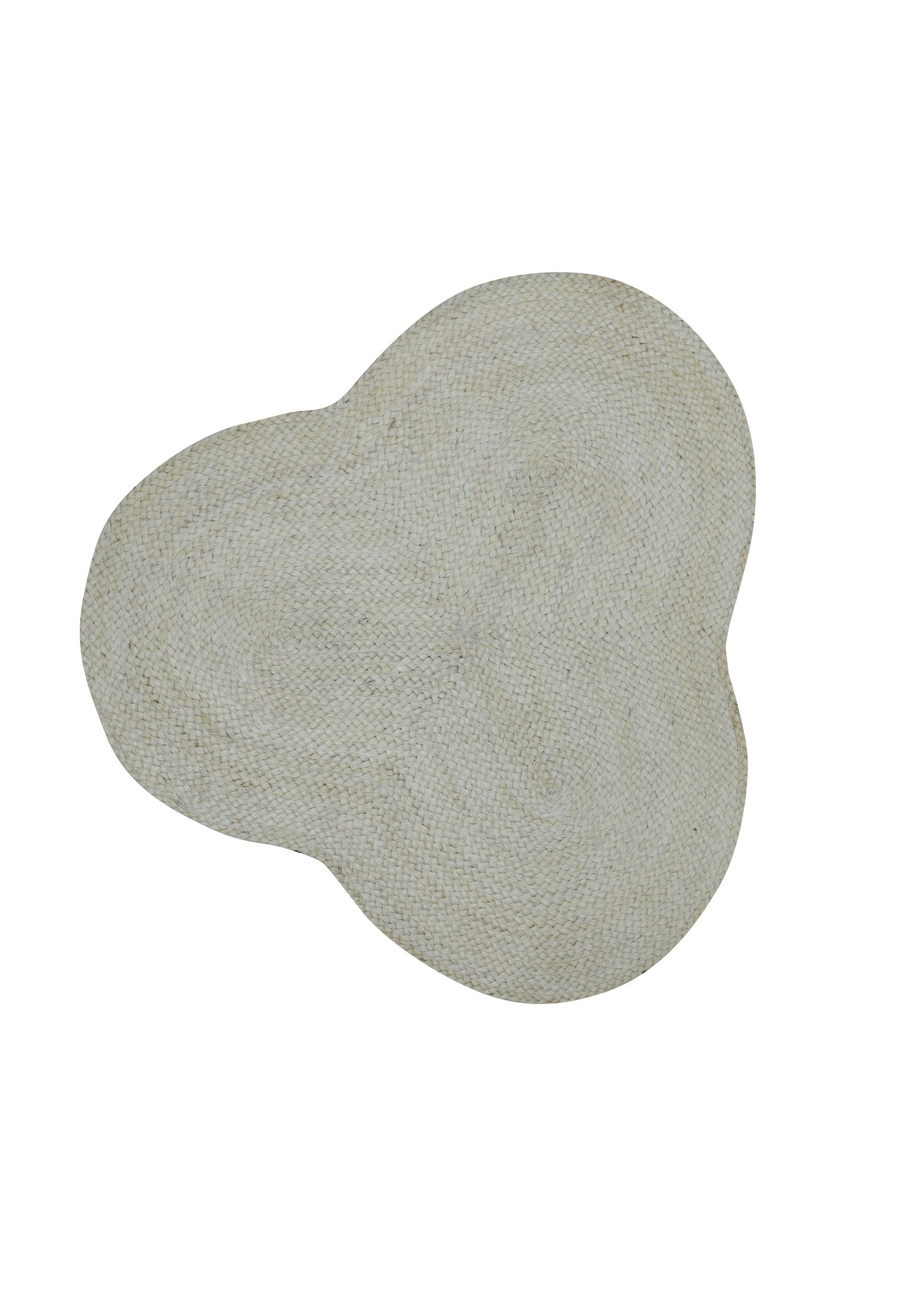 Juteteppich Alia Weiß