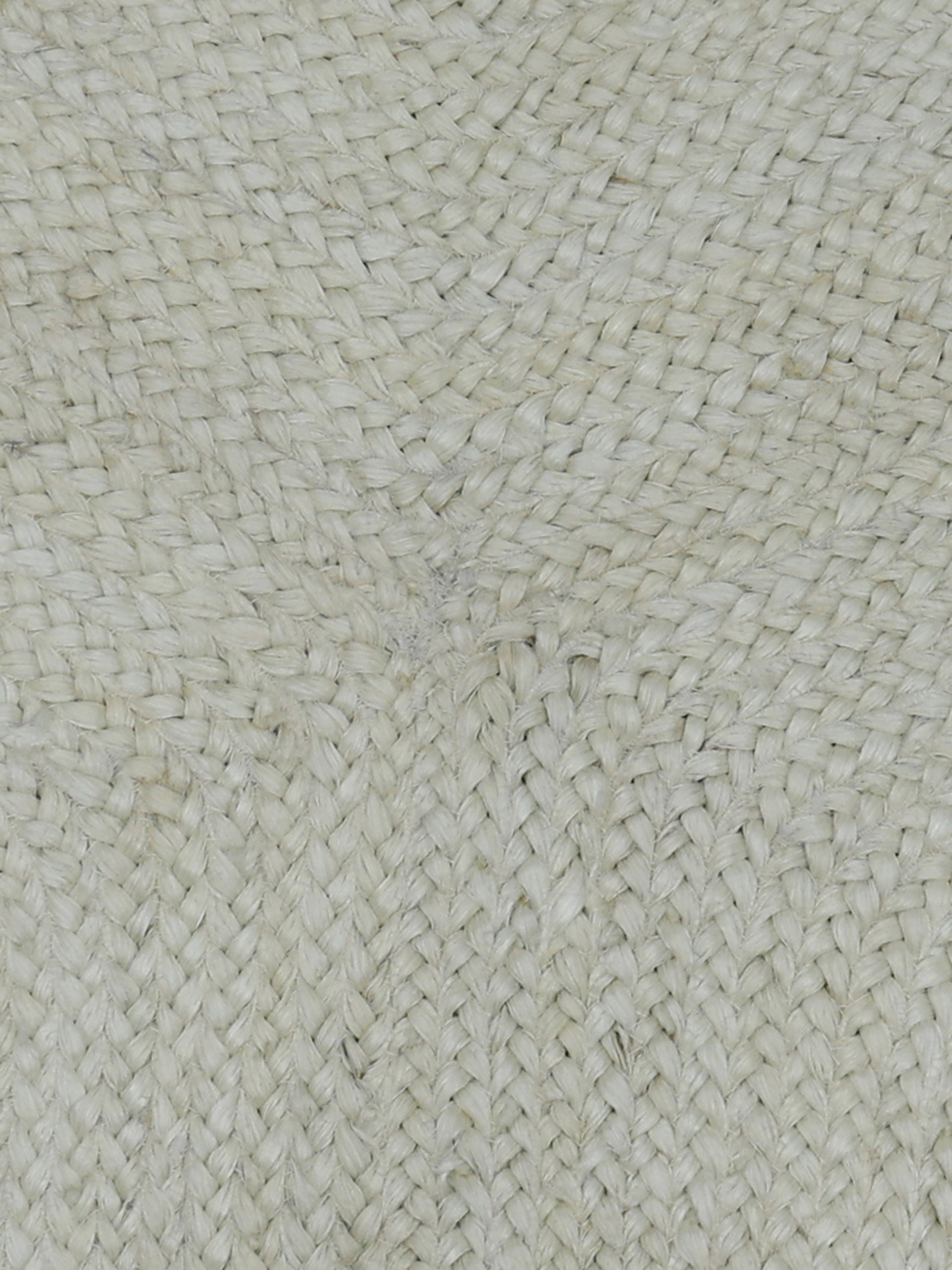 Juteteppich Alia Weiß