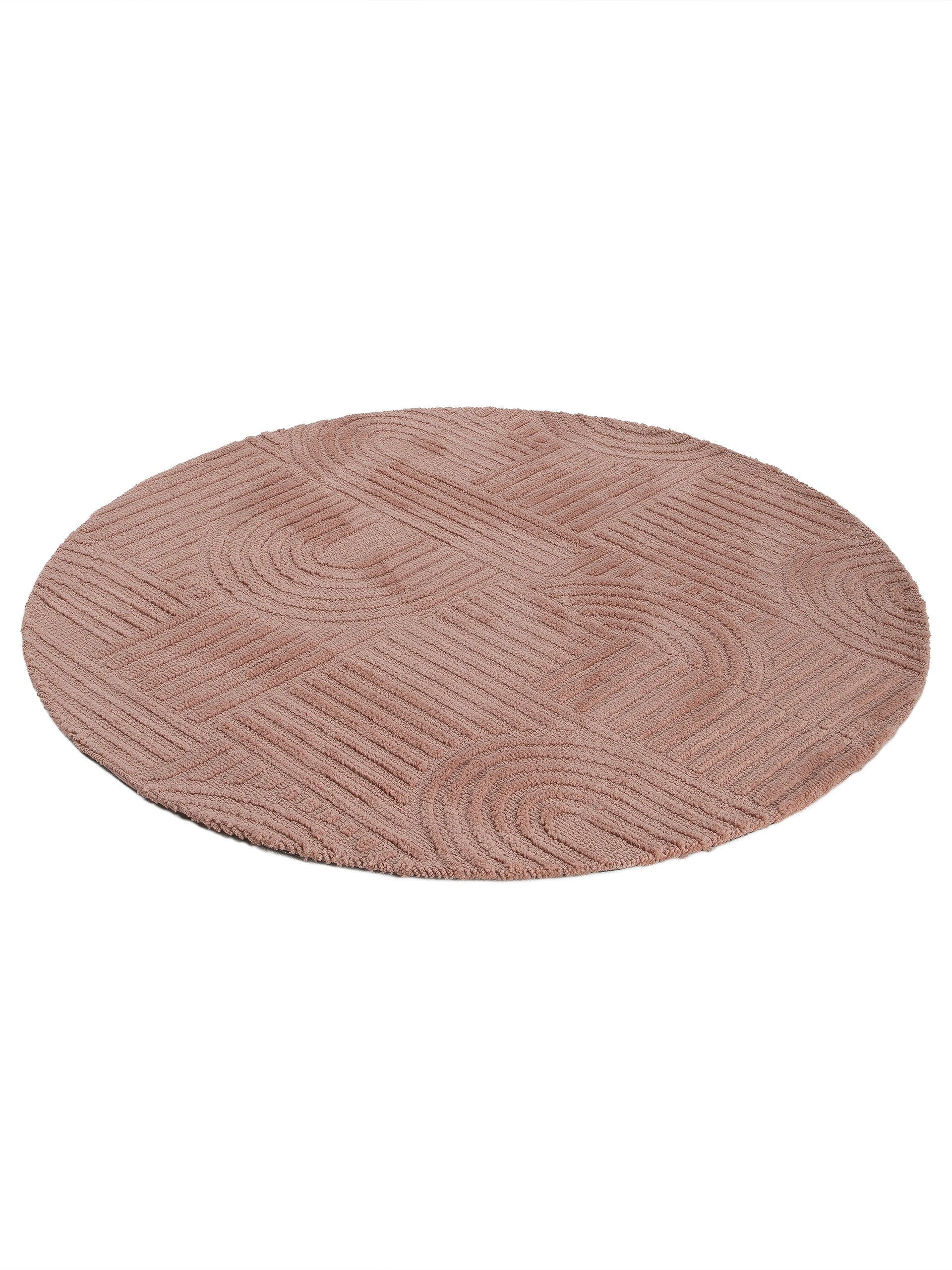 Teppich Holly Rund Peach