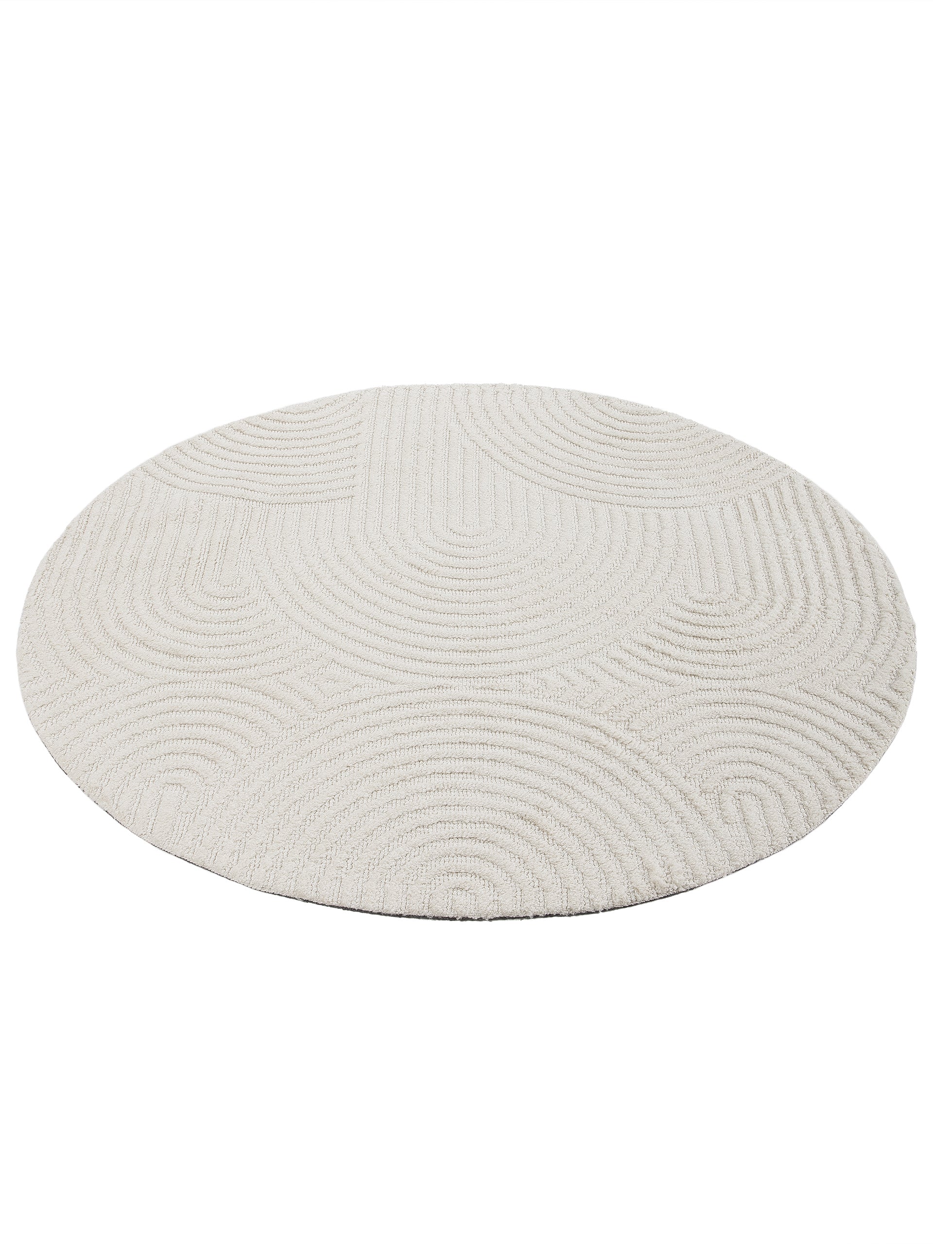 Teppich Holly Zen Rund Creme