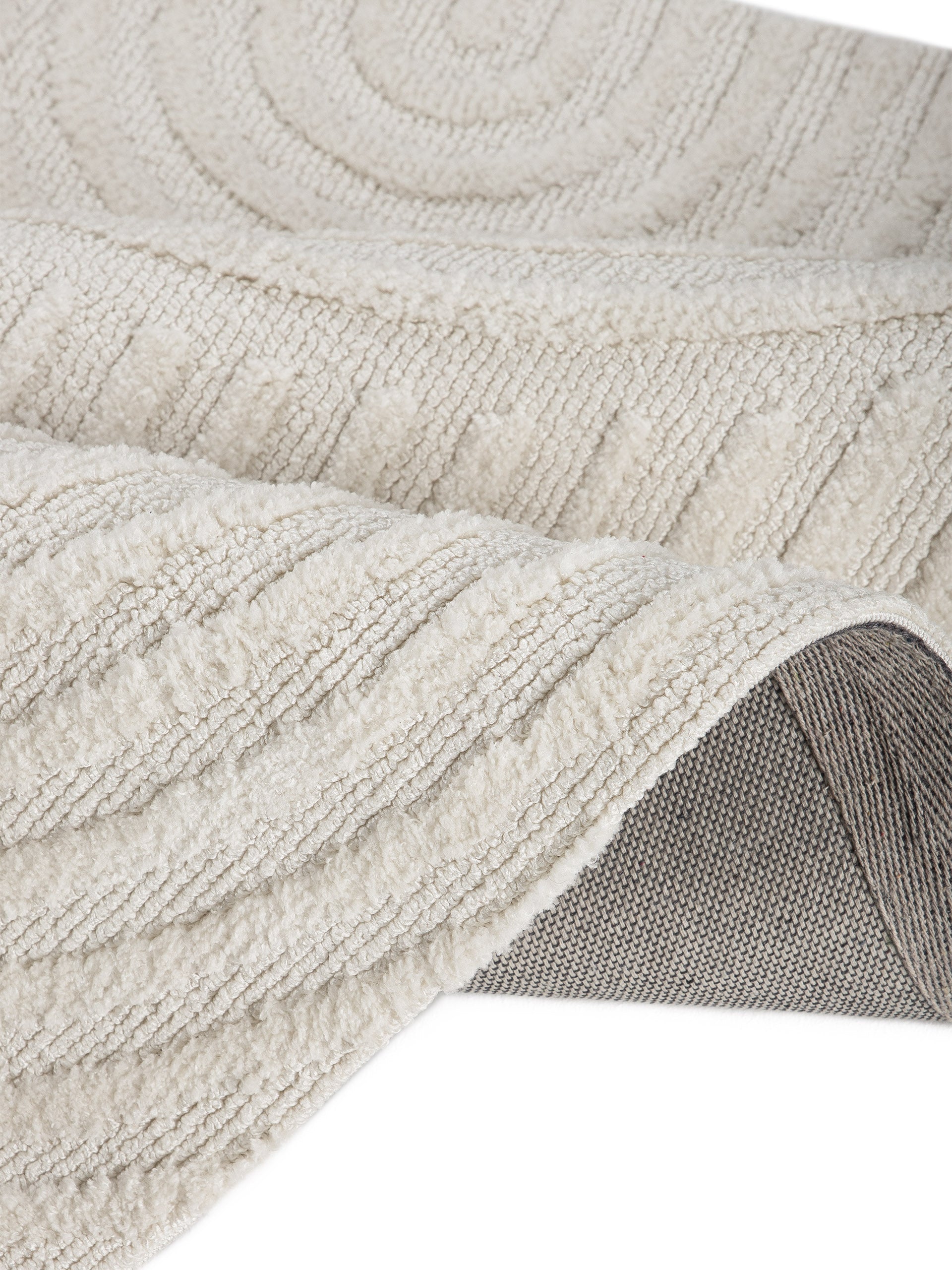 Teppich Holly Zen Rund Creme