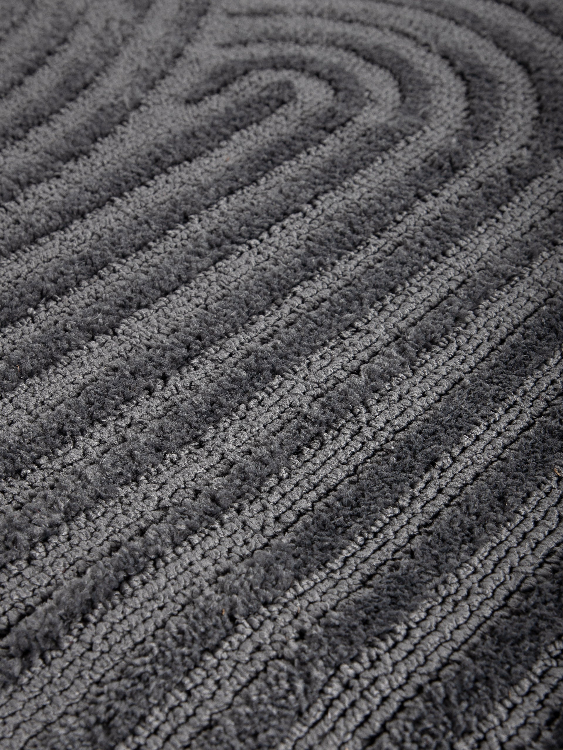 Teppich Holly Zen Rund Grau