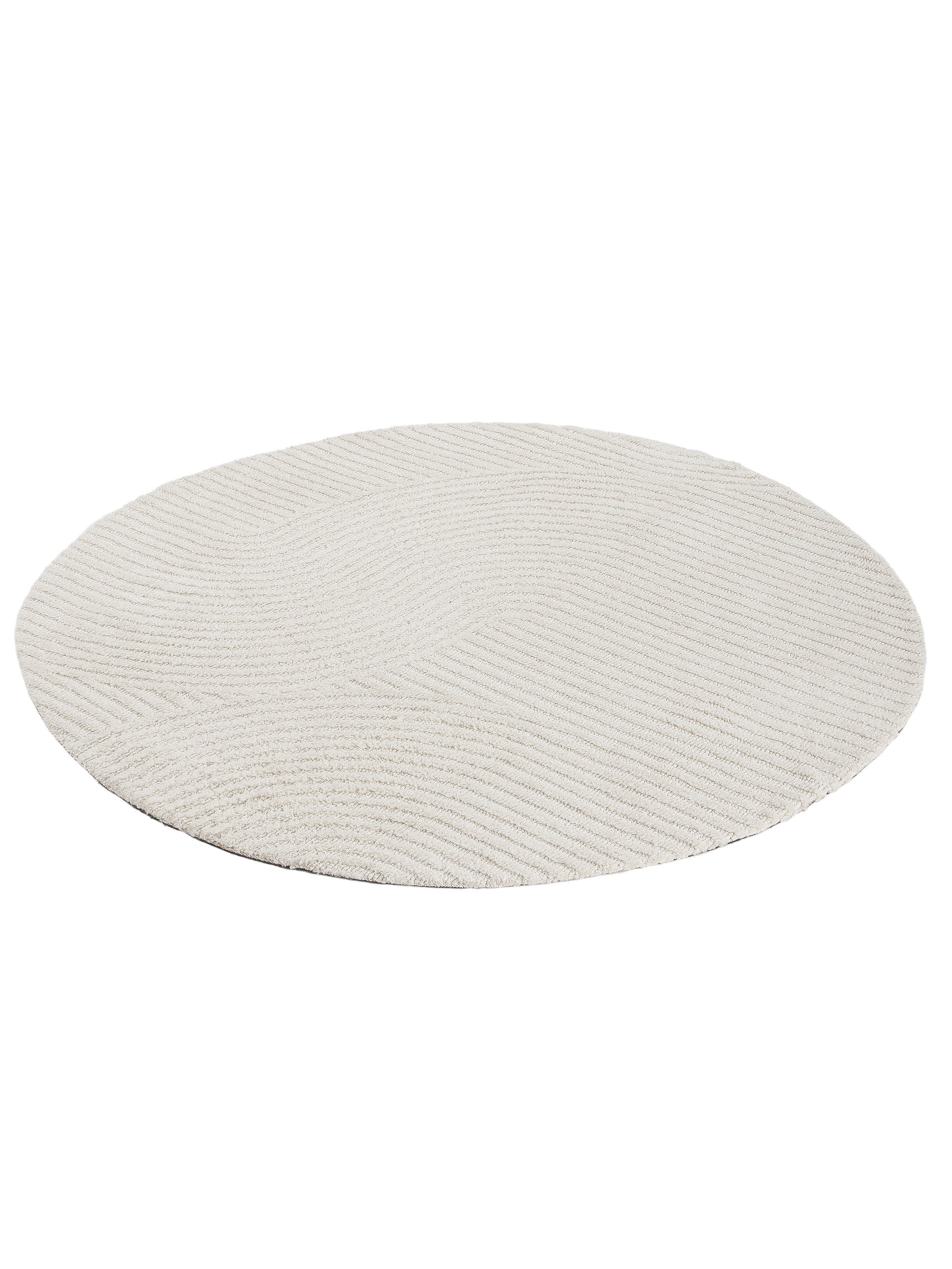 Teppich Holly Zen Rund Creme