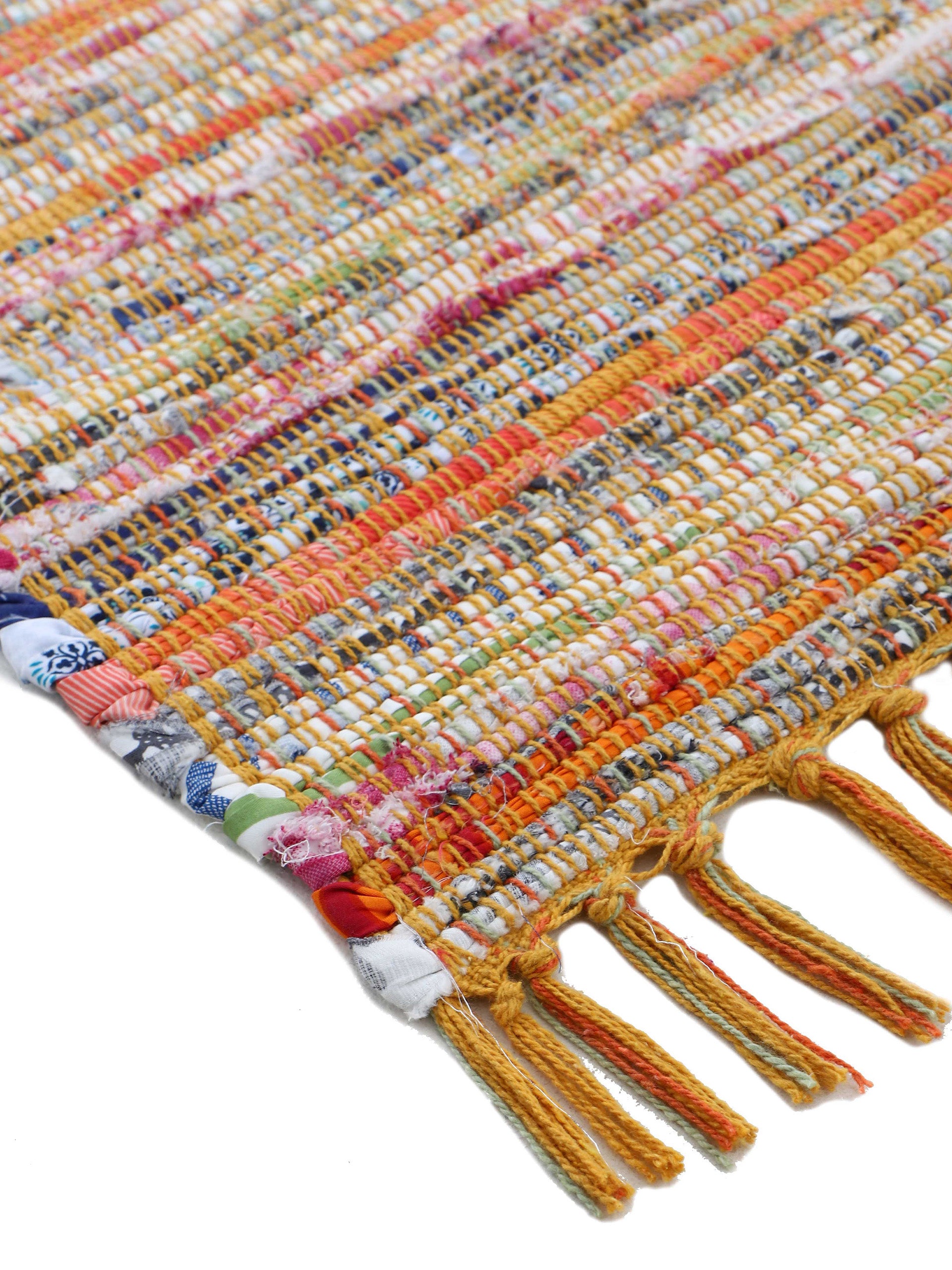 Kelim Chindi Gelb in gelb