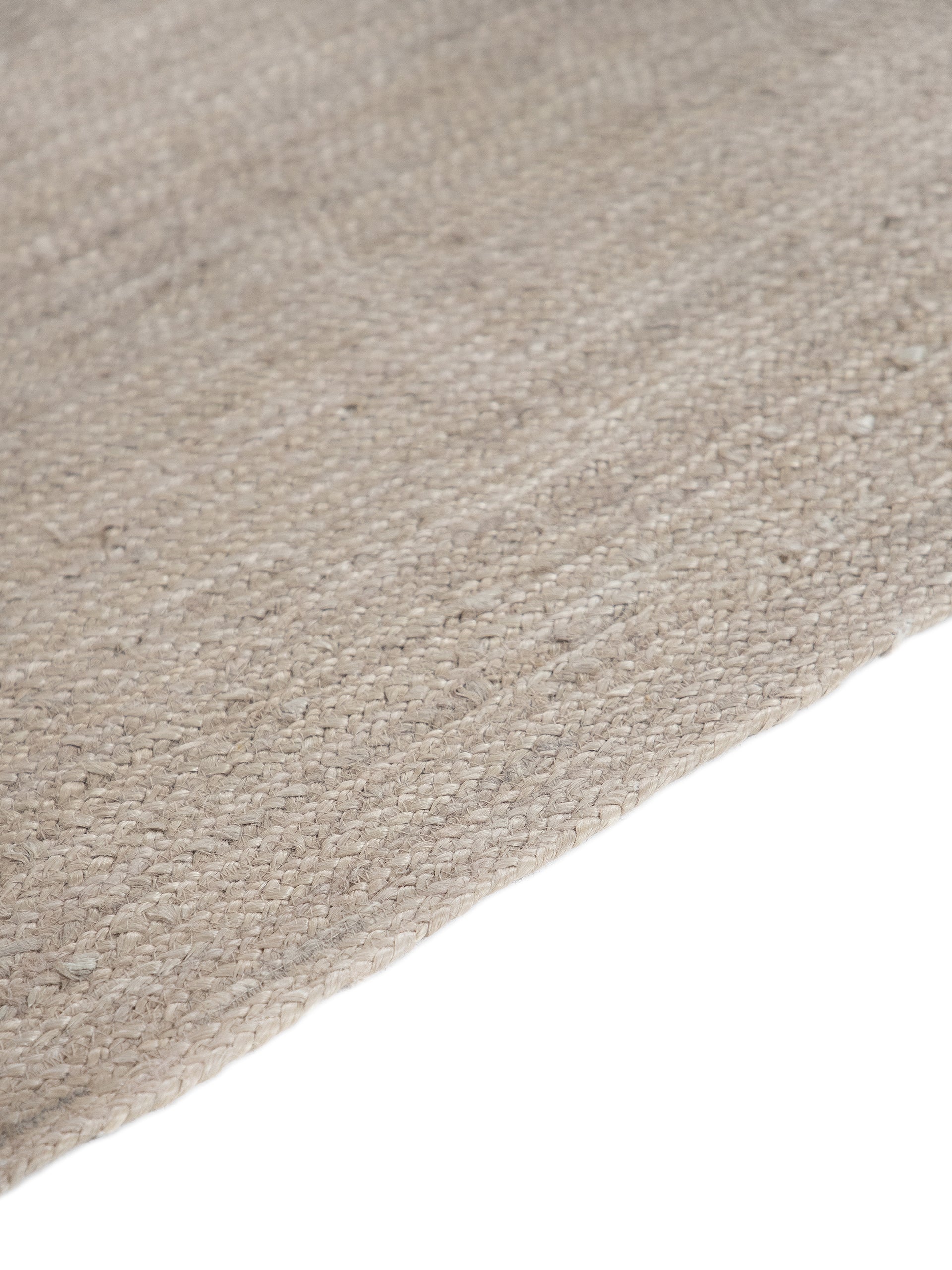 Juteteppich Nele Taupe in taupe aus sisal/jute
