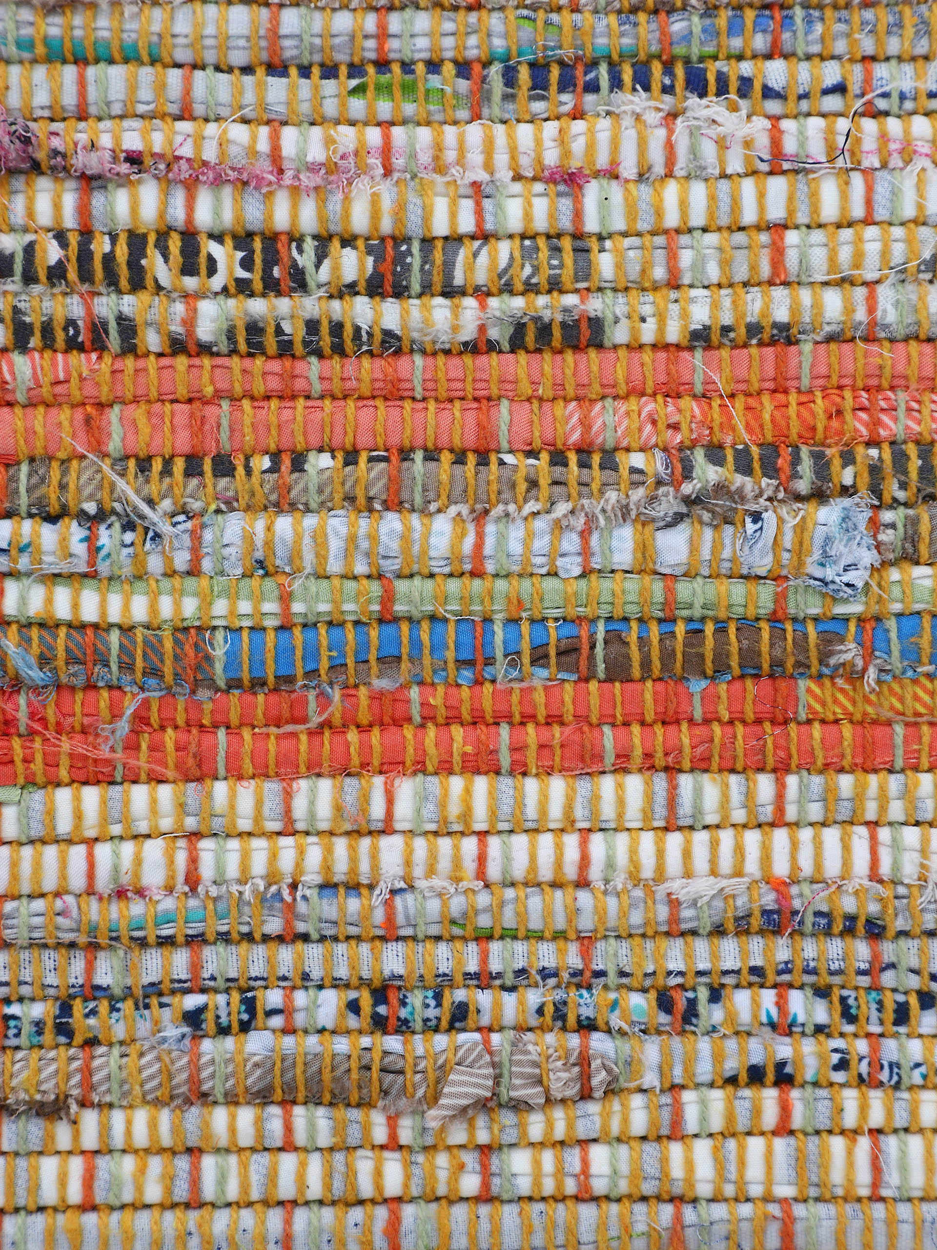 Kelim Chindi Gelb in gelb