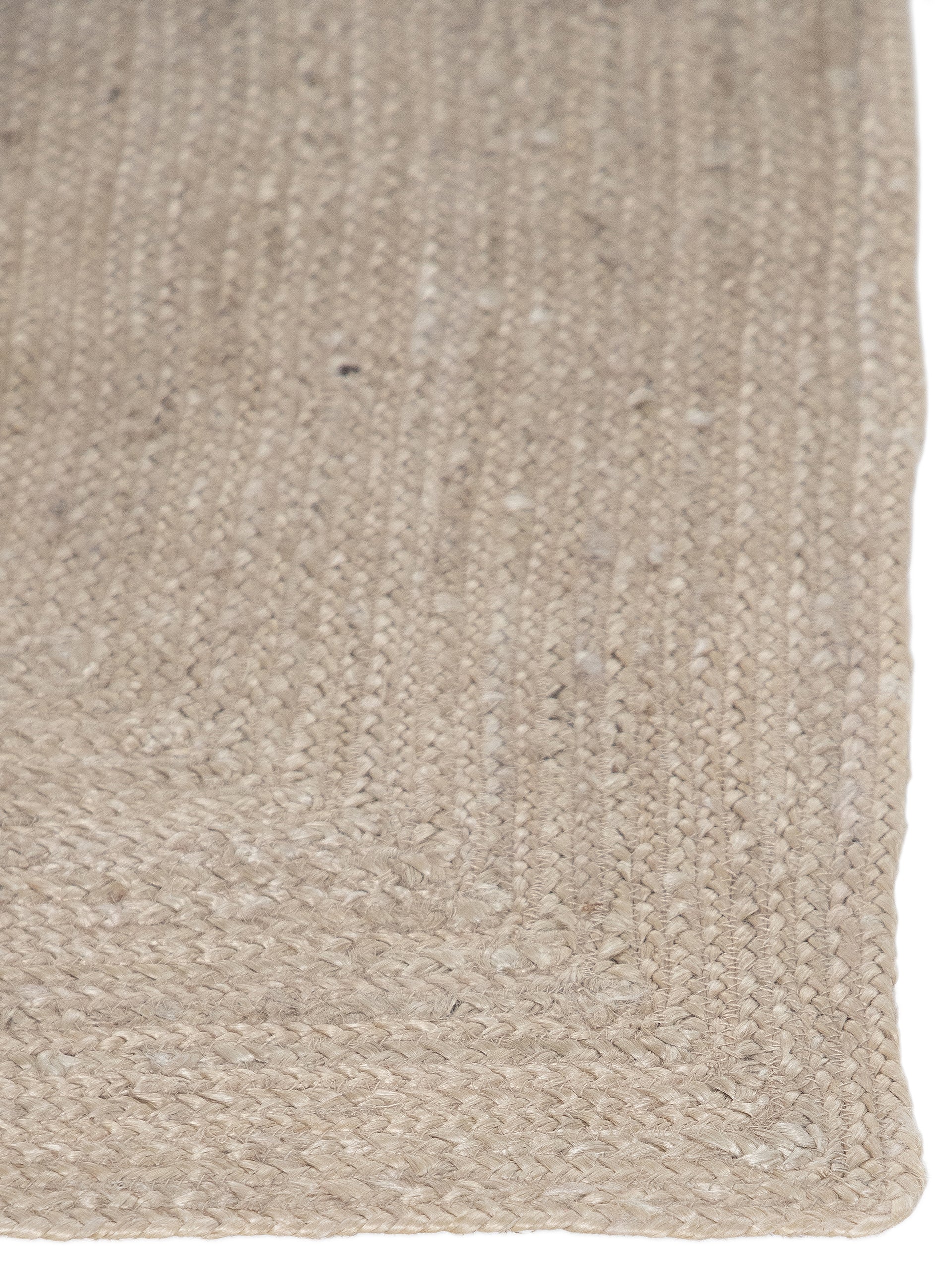 Juteteppich Nele Taupe in taupe aus sisal/jute