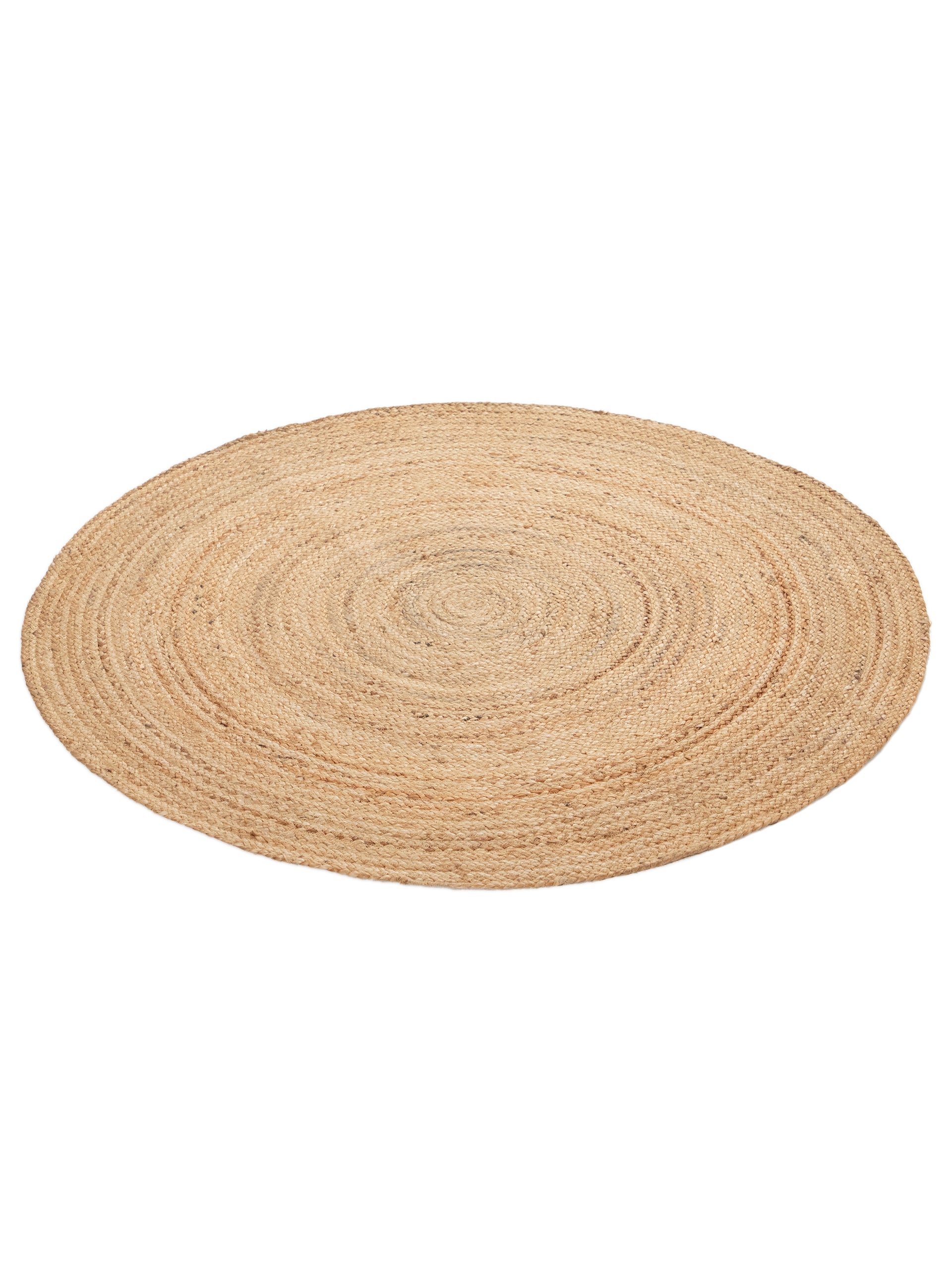 Juteteppich Nele Rund Beige aus Sisal/Jute