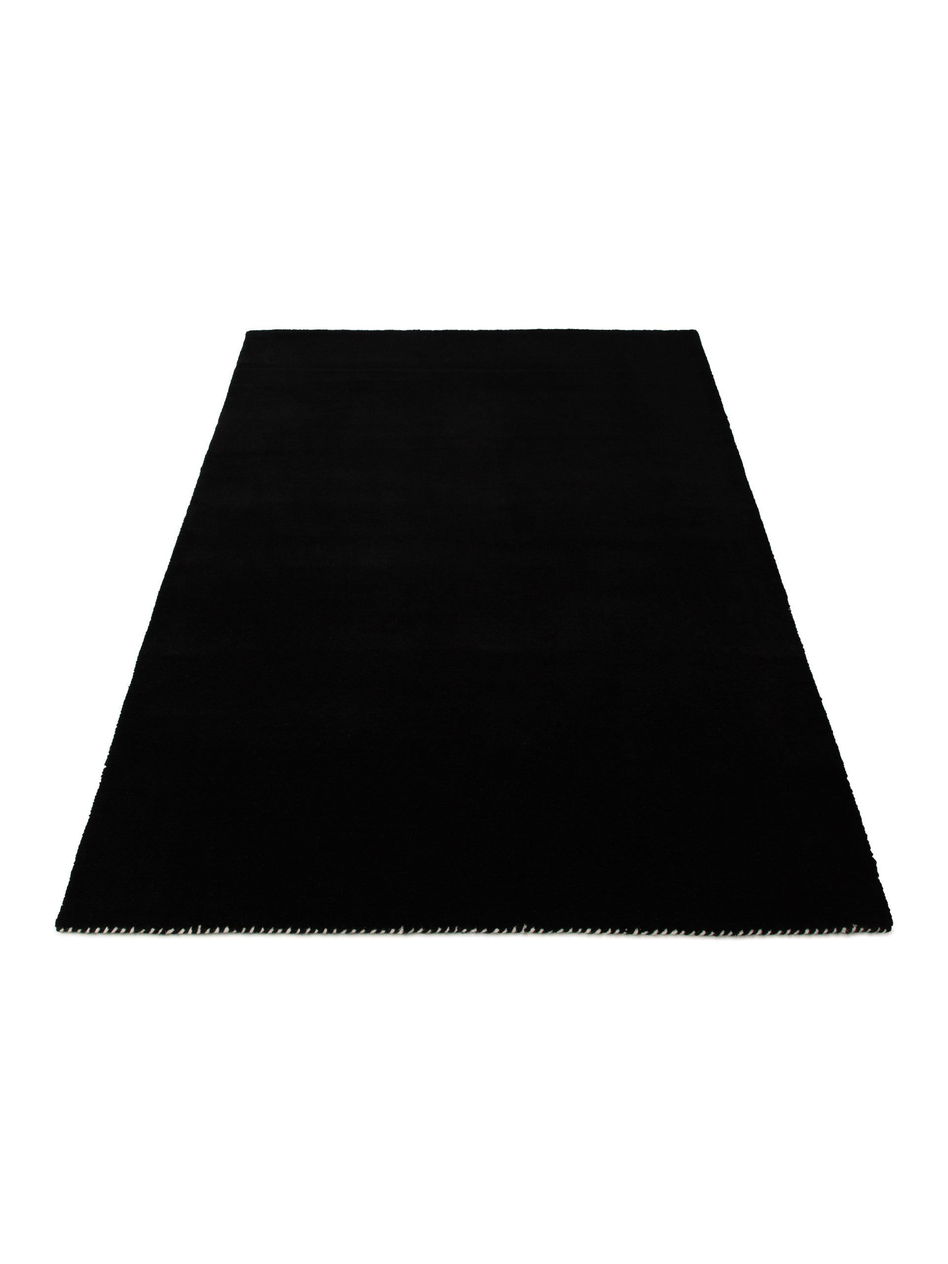 Wollteppich Gabbeh Lola Schwarz aus Wolle