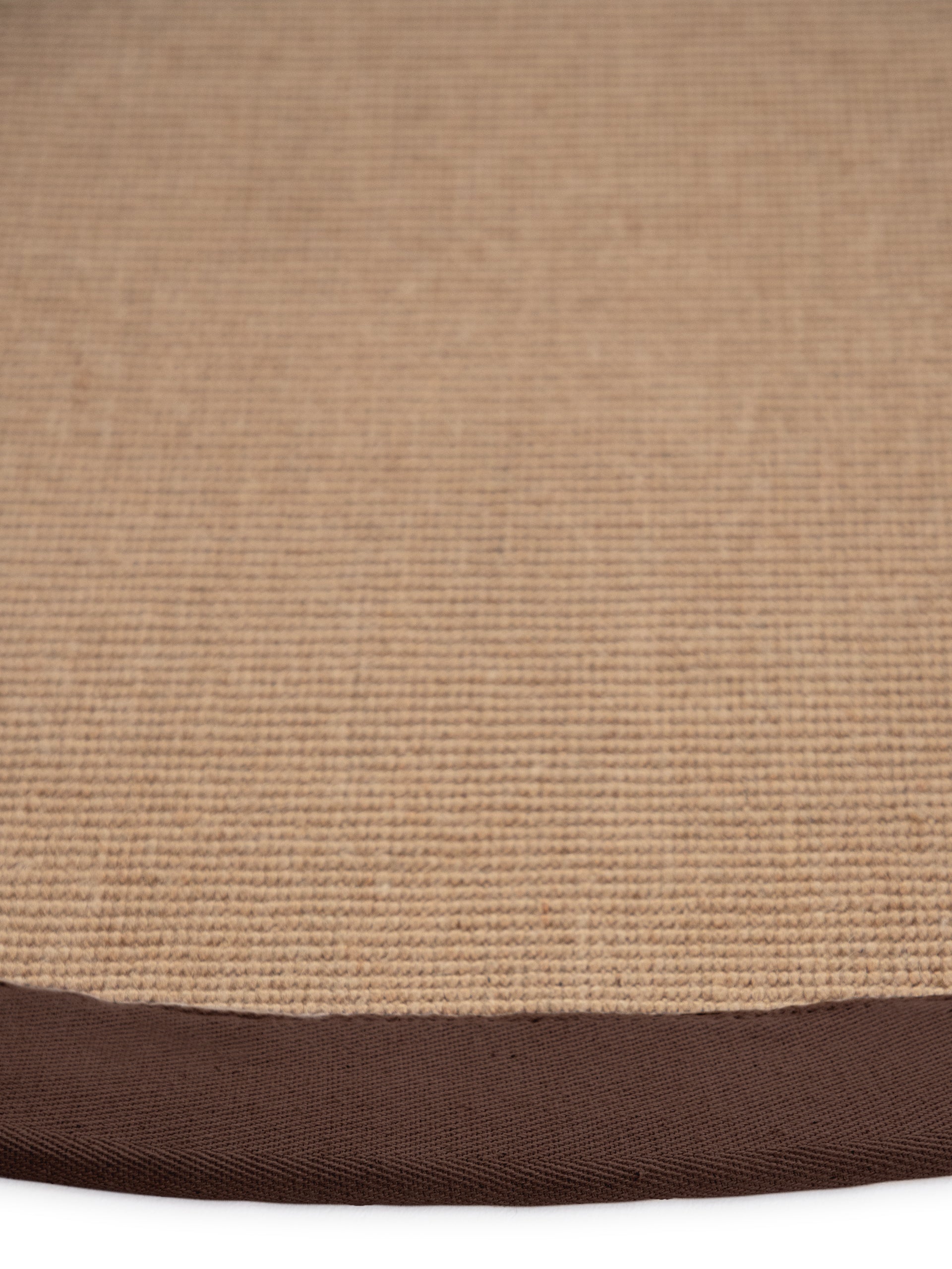 Sisalteppich Rund Braun aus Sisal/Jute