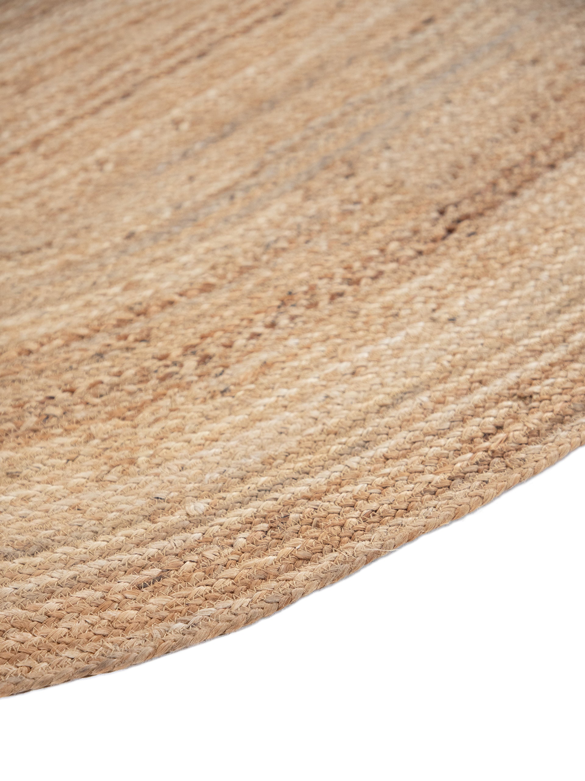 Juteteppich Nele Oval Beige aus Sisal/Jute