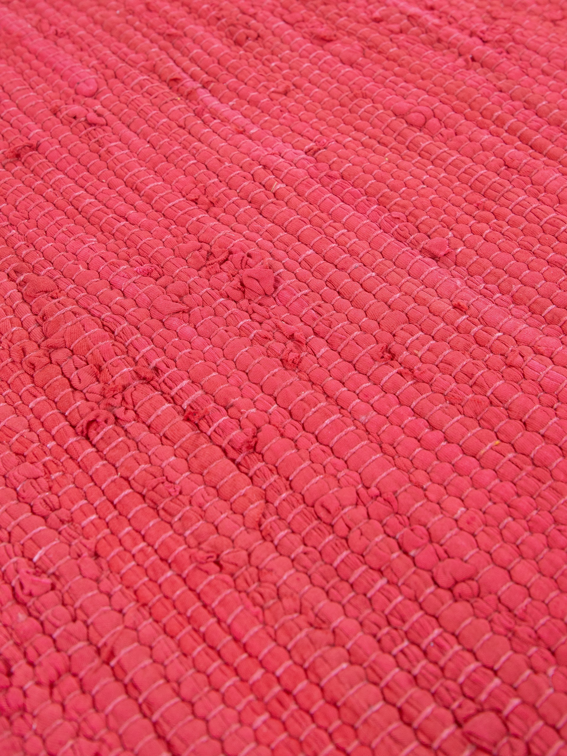 Kelim Chindi Uni Rund in rot