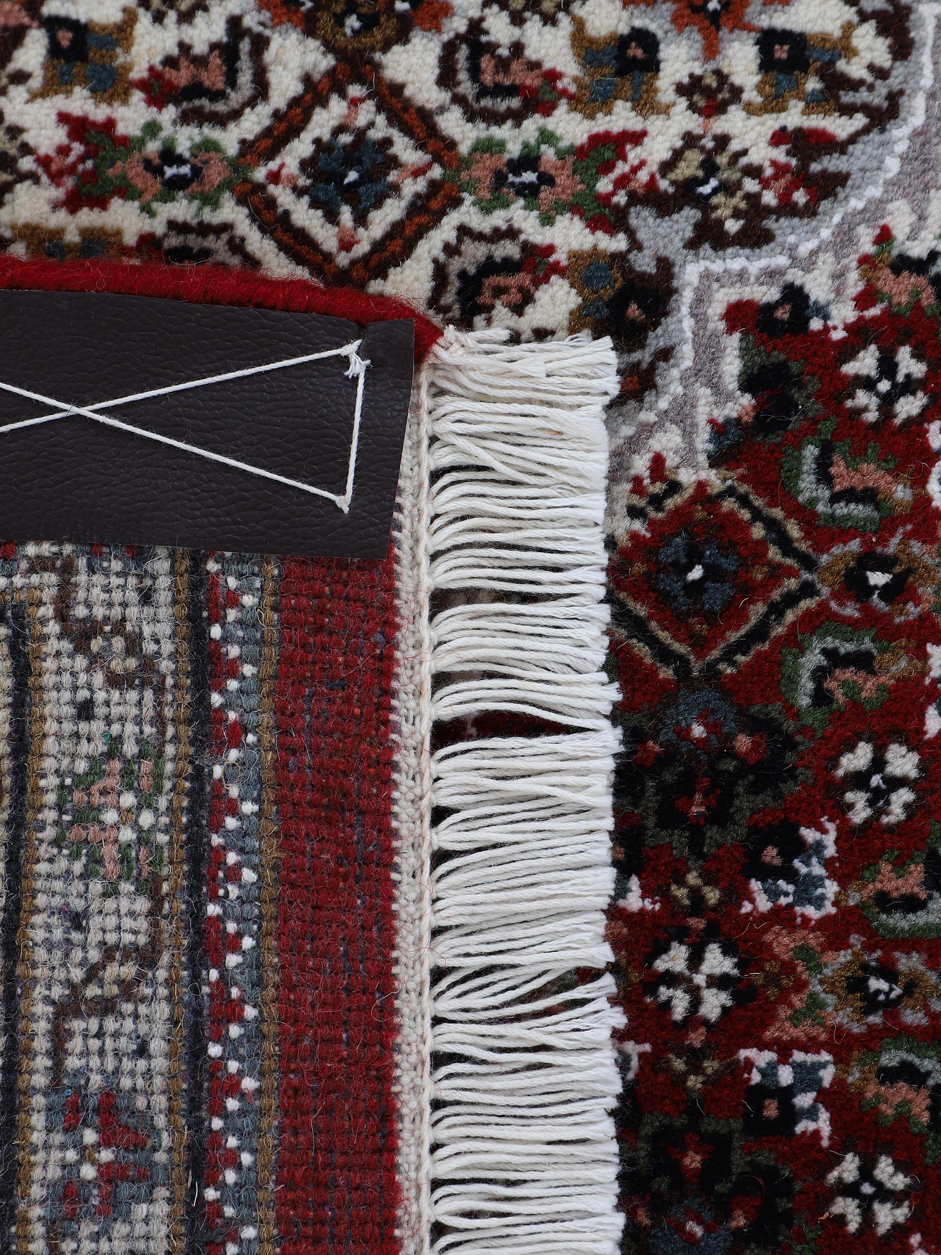 Tabriz Mahi Läufer Teppich